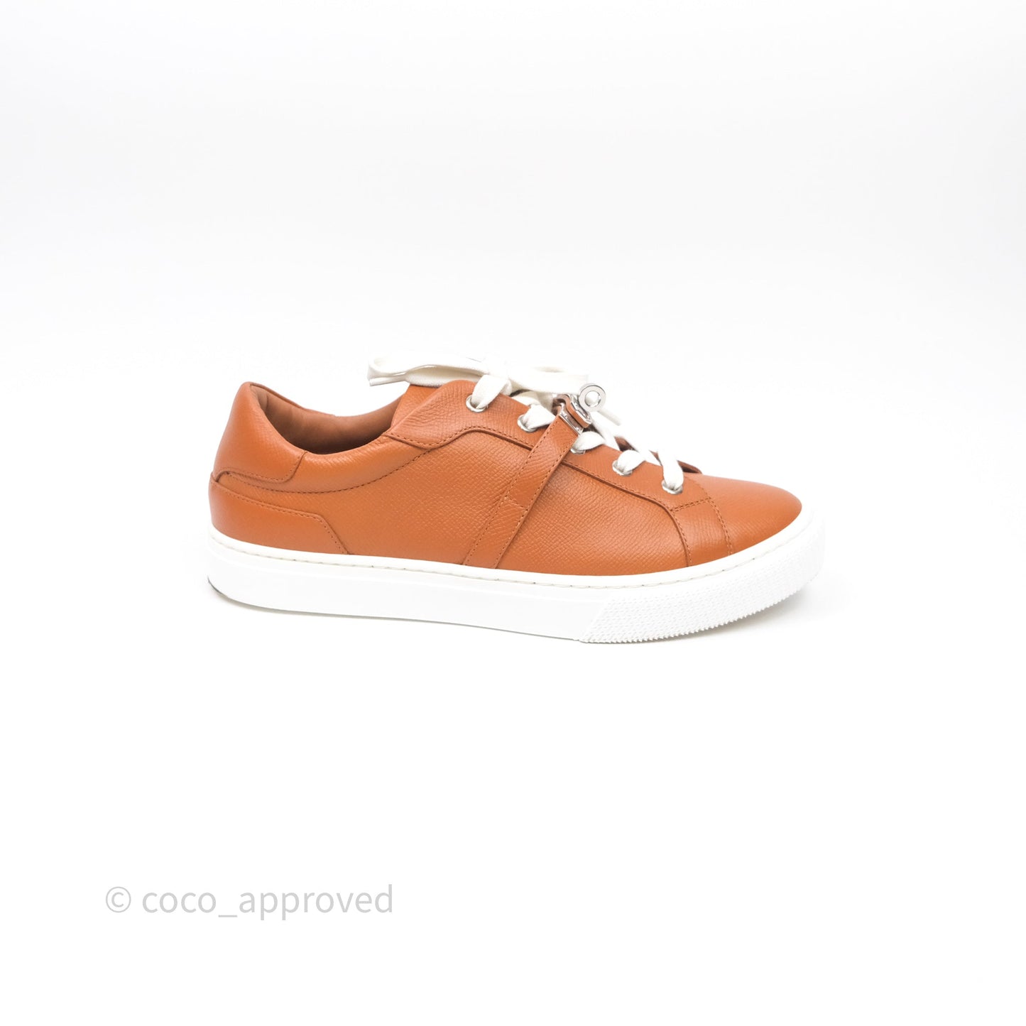 Hermès Day Sneakers Naturel Epsom Size 39