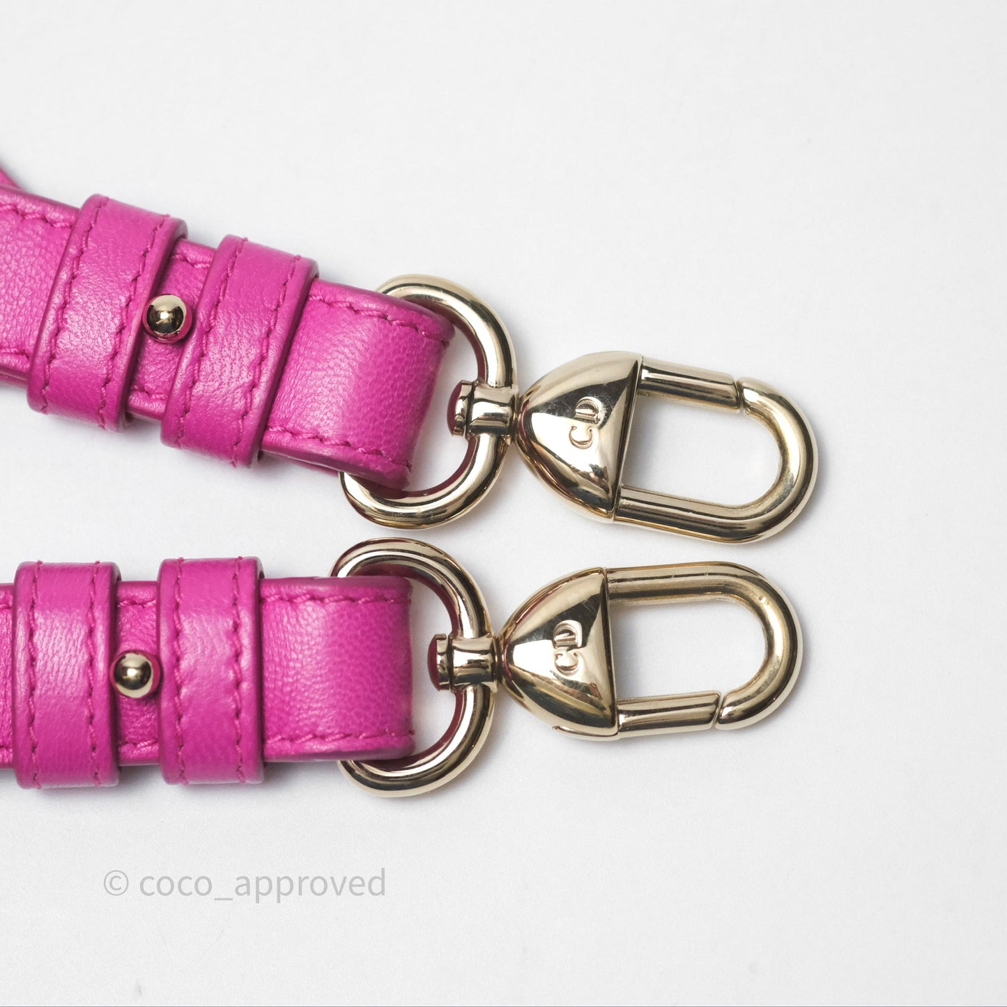Christian Dior Small Lady Dior My ABCDior Magenta Cannage Lambskin