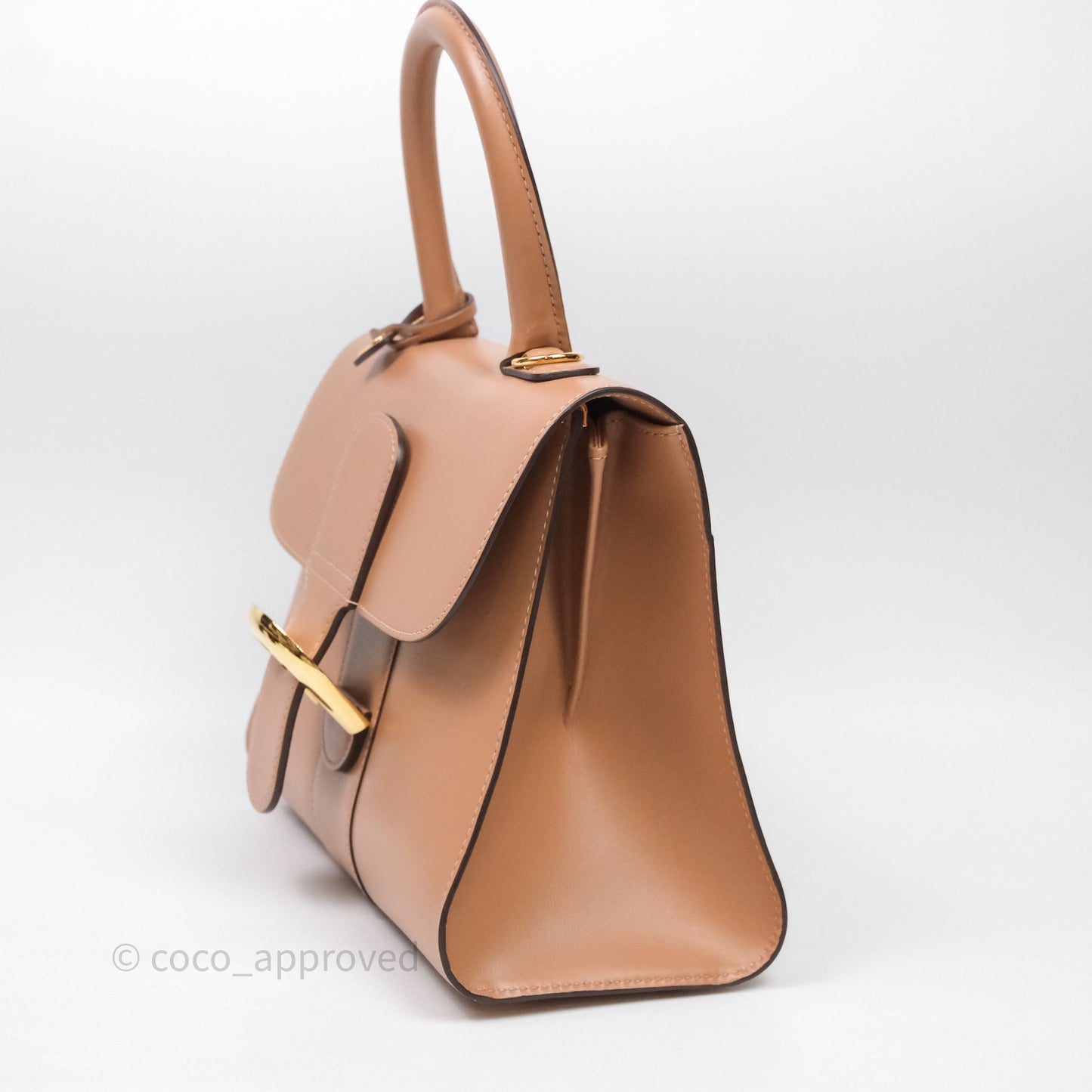 Delvaux Brillant PM Tender Beige Box Calf