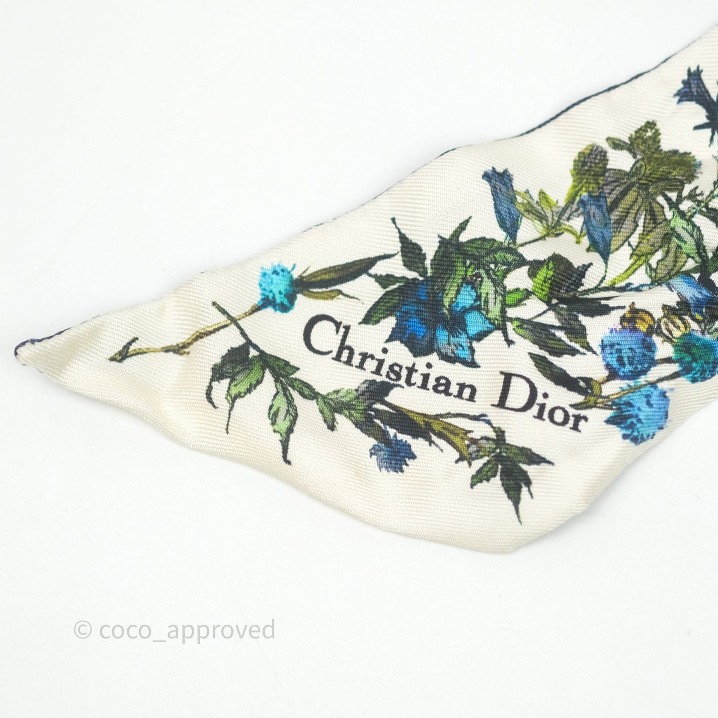 Christian Dior D-Millefiori Mitzah Silk Twilly