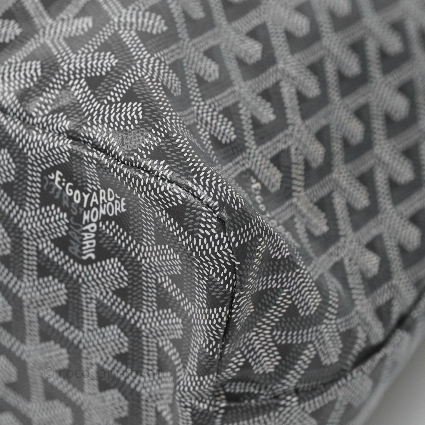 Goyard Bohème Hobo Bag Grey Goyardine Canvas