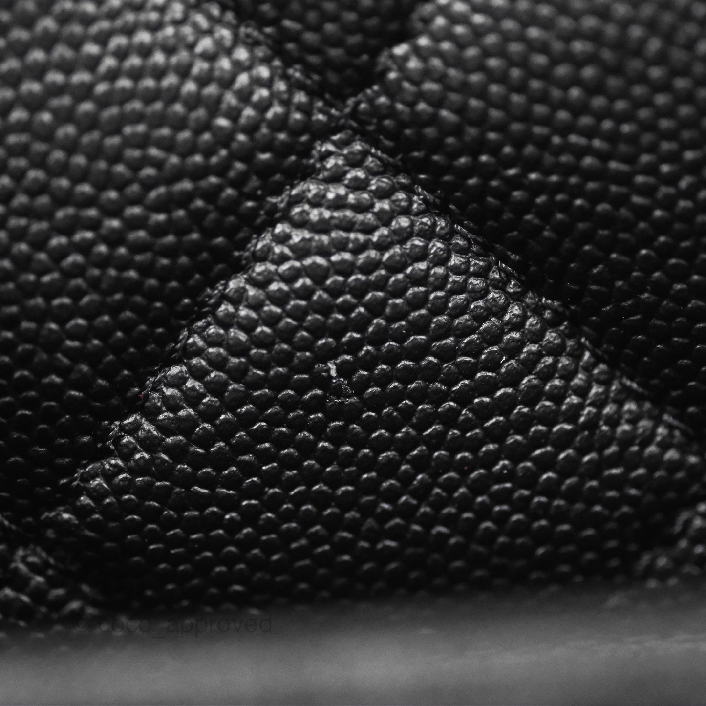 Chanel Quilted Large Business Affinity Flap Black Caviar Gold Hardware