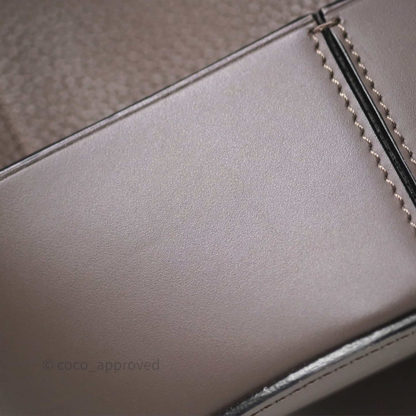 Loewe Small Balloon Bucket Bag Taupe Grained Calfskin