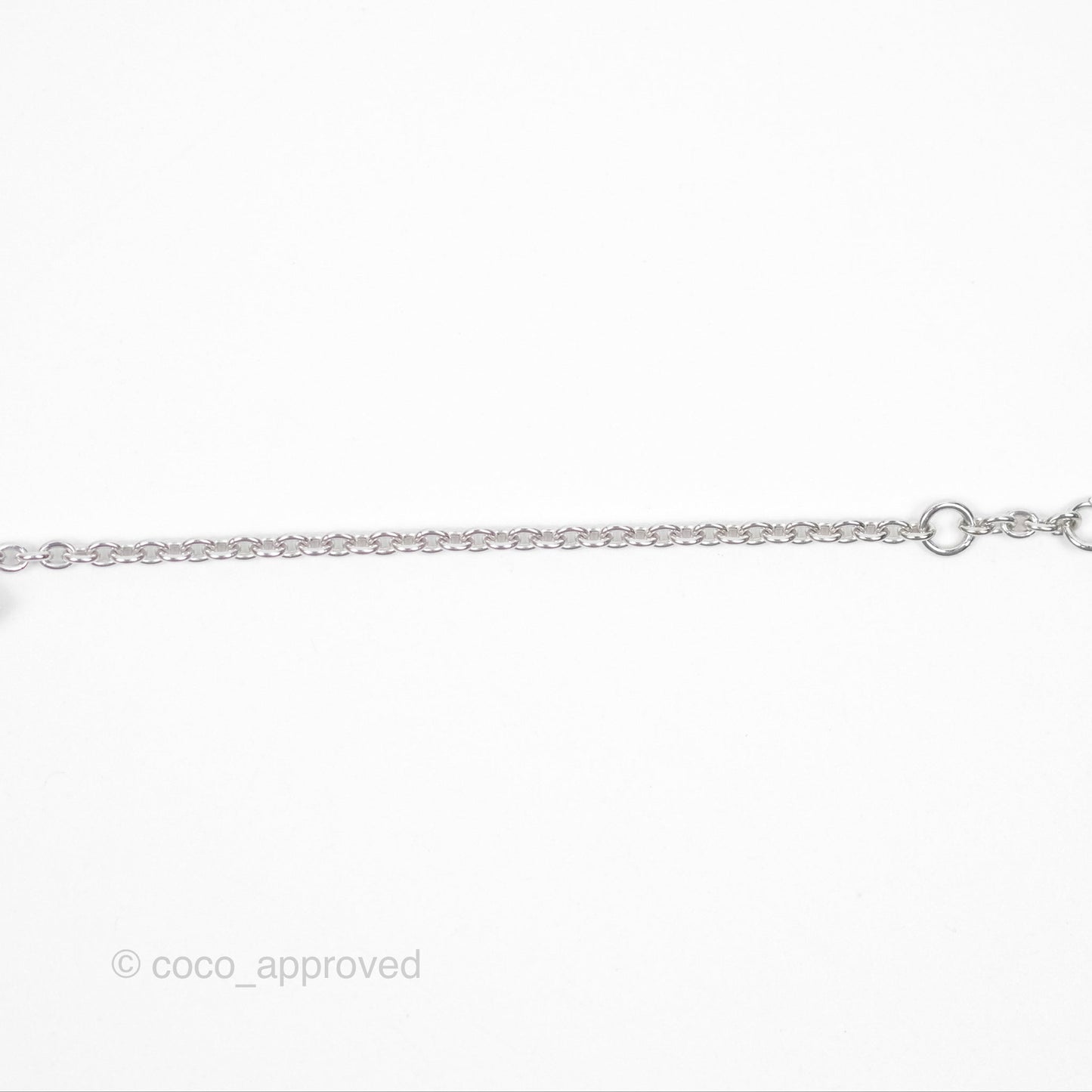 Hermès Finesse Bracelet Diamonds White Gold