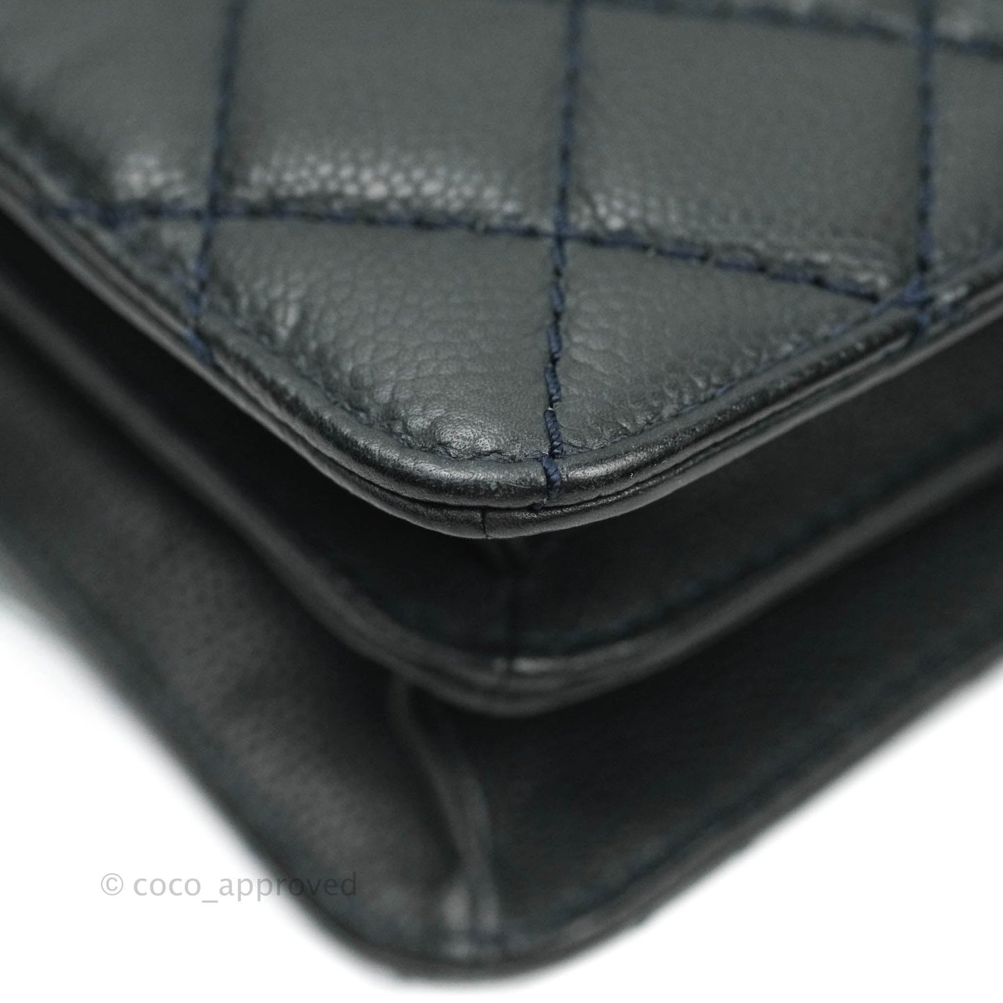 Chanel Medium Flap Caviar Ruthenium Hardware
