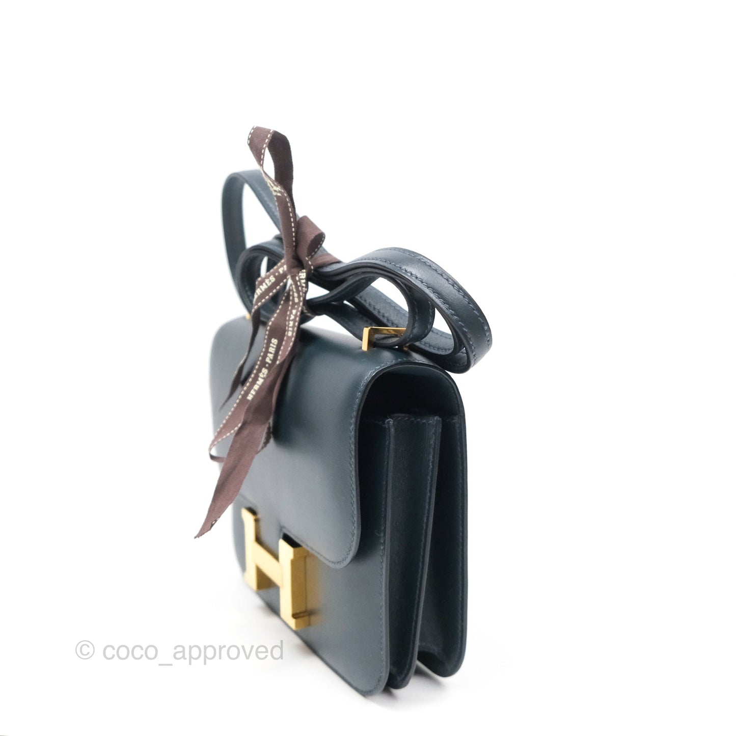 Hermès Constance Mini 18cm Veau Rousseau Veau Monsieur Gold Hardware