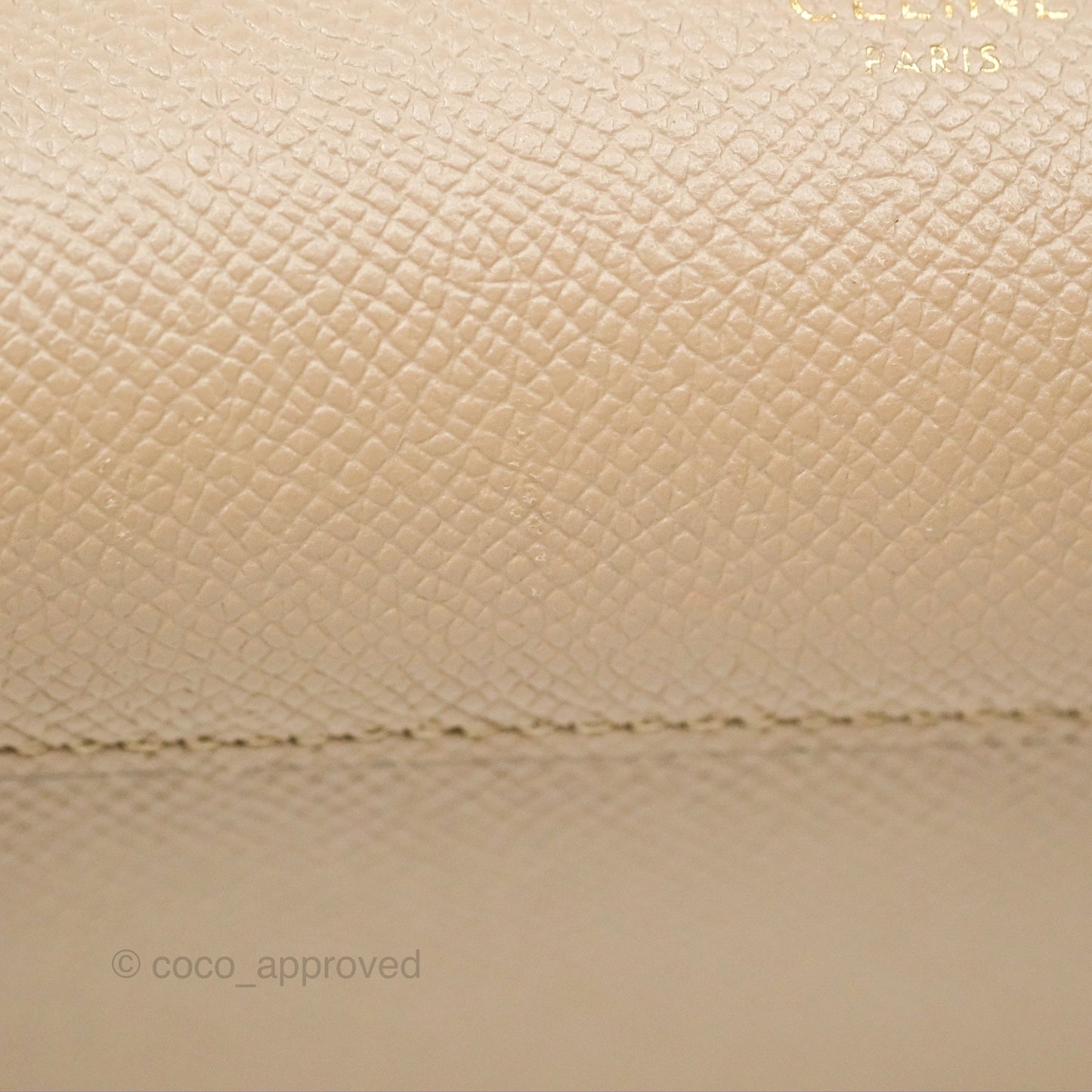 Celine Nano Belt Bag Light Taupe Grained Calfskin Gold Hardware