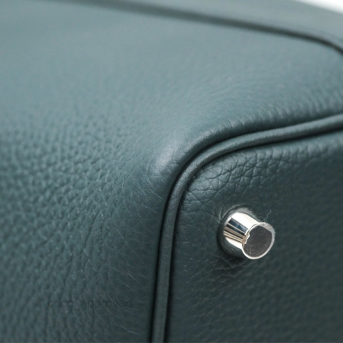 Hermès Picotin Lock 18 Vert Rousses Clemence Palladium Hardware