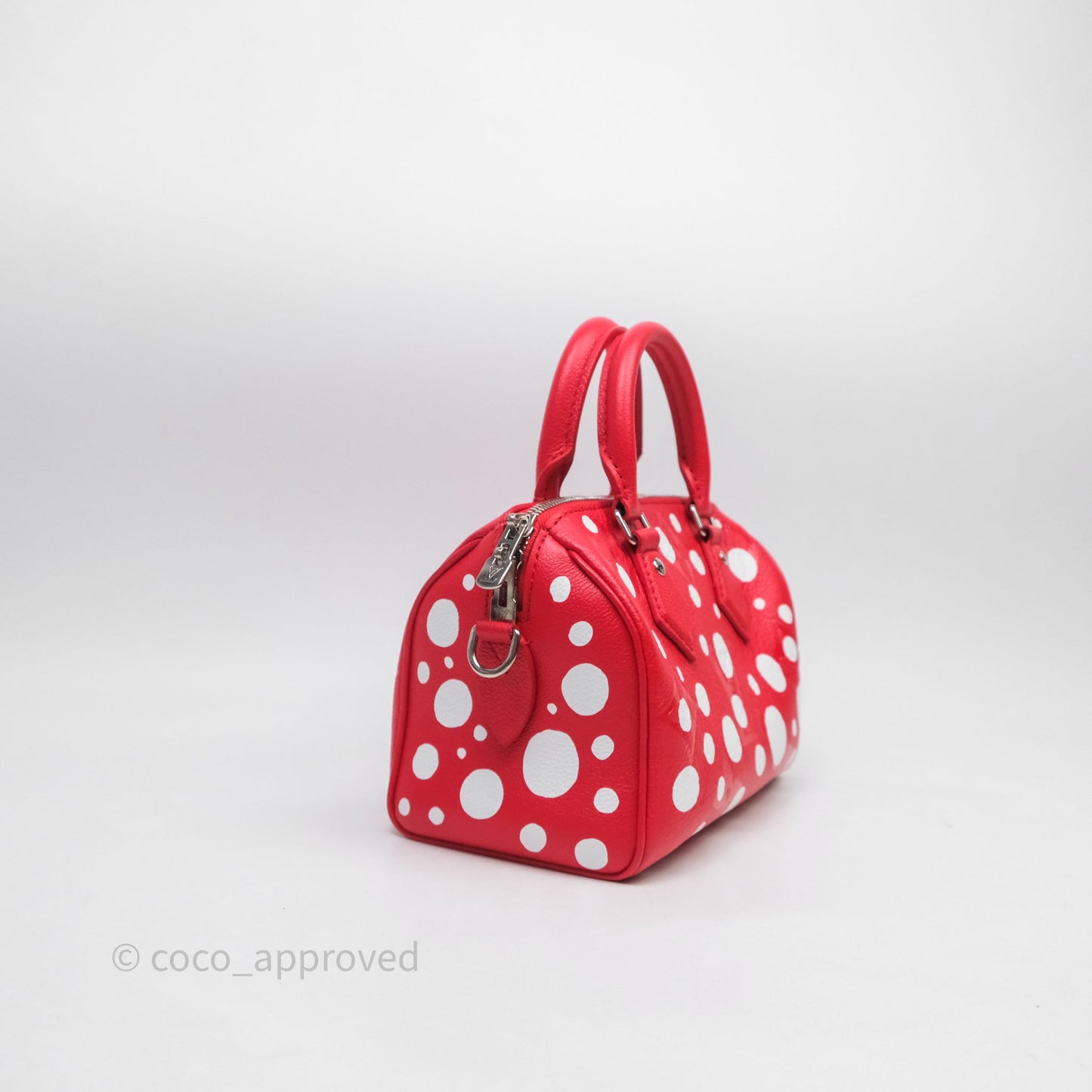 Louis Vuitton x Yayoi Kusama Speedy Bandoulière 20 Red