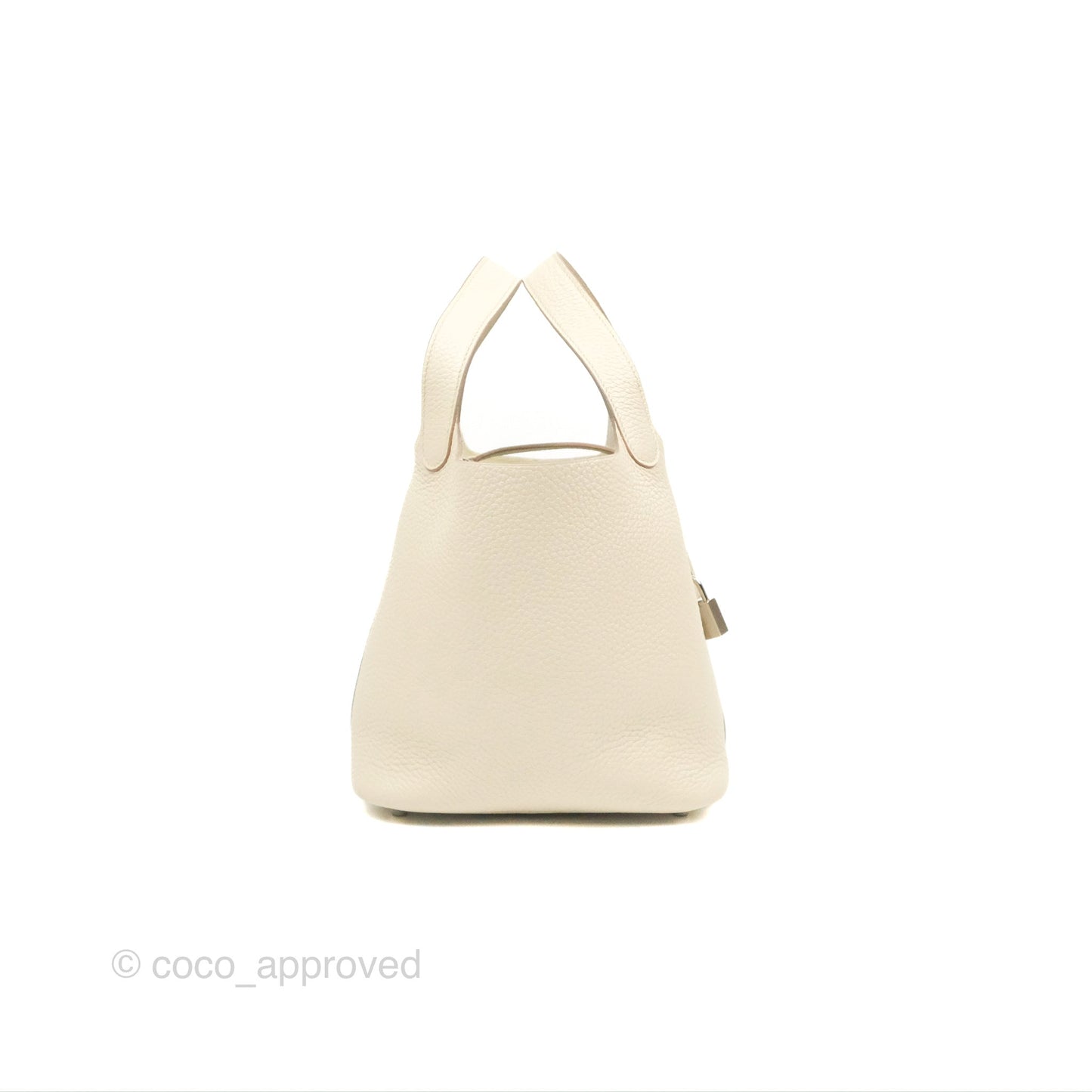Hermès Picotin 18 Beton Clemence Palladium Hardware