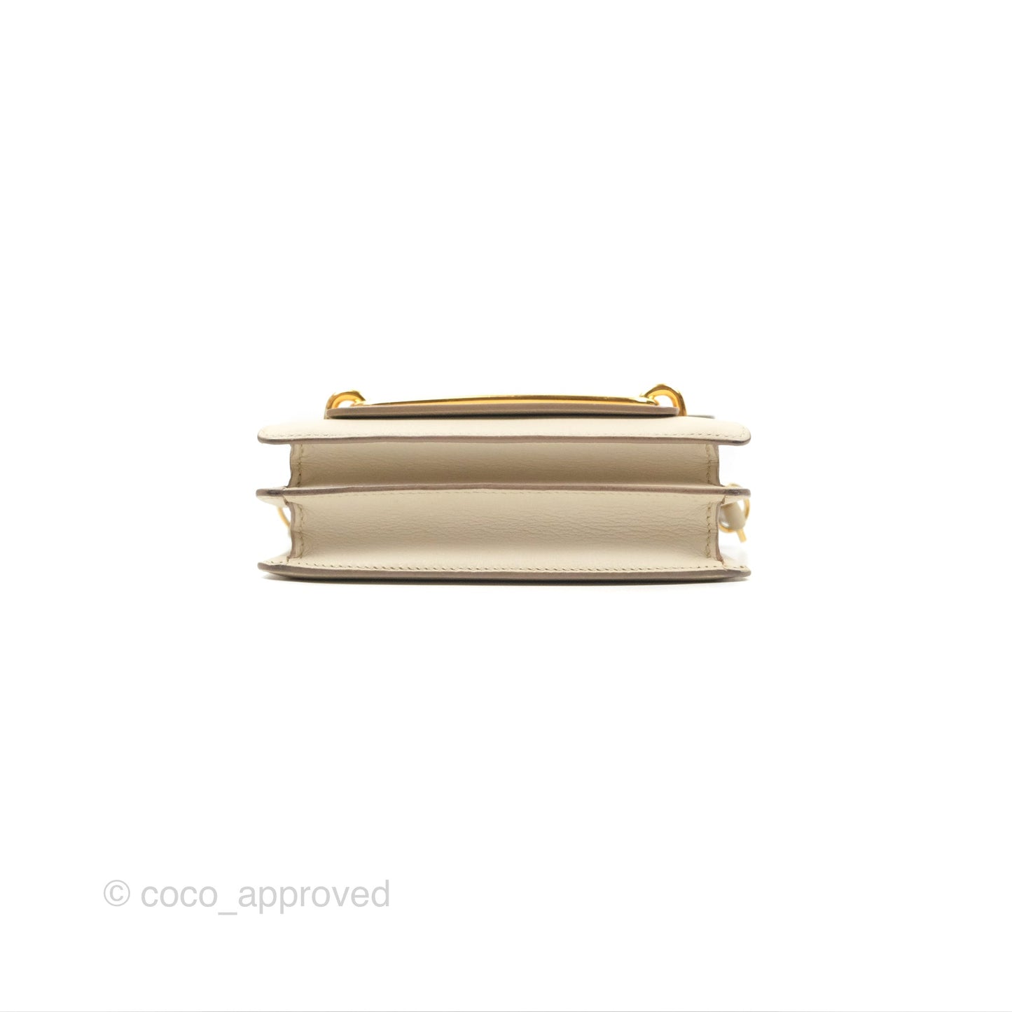Hermès Roulis Mini 18 Beton Evercolor Gold Hardware