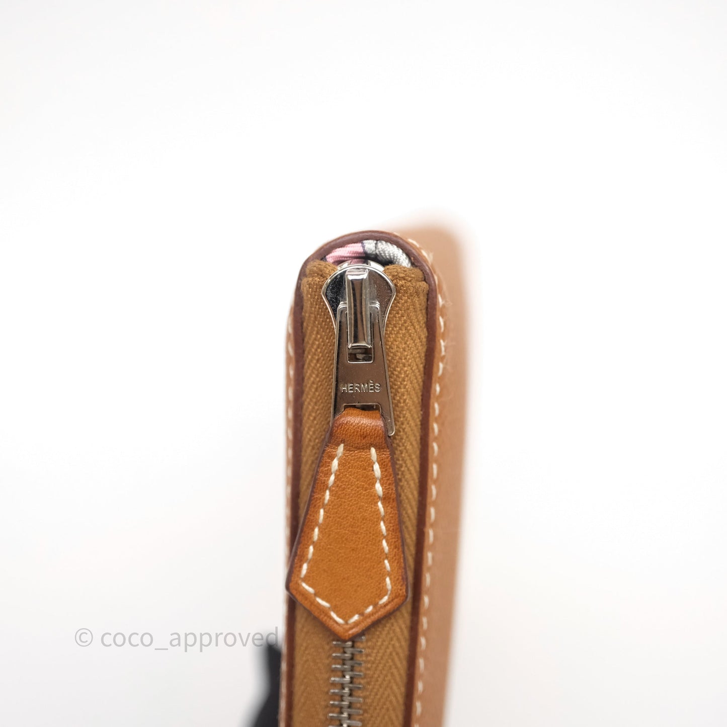 Hermès Silk In Classique Long Wallet Gold Epsom
