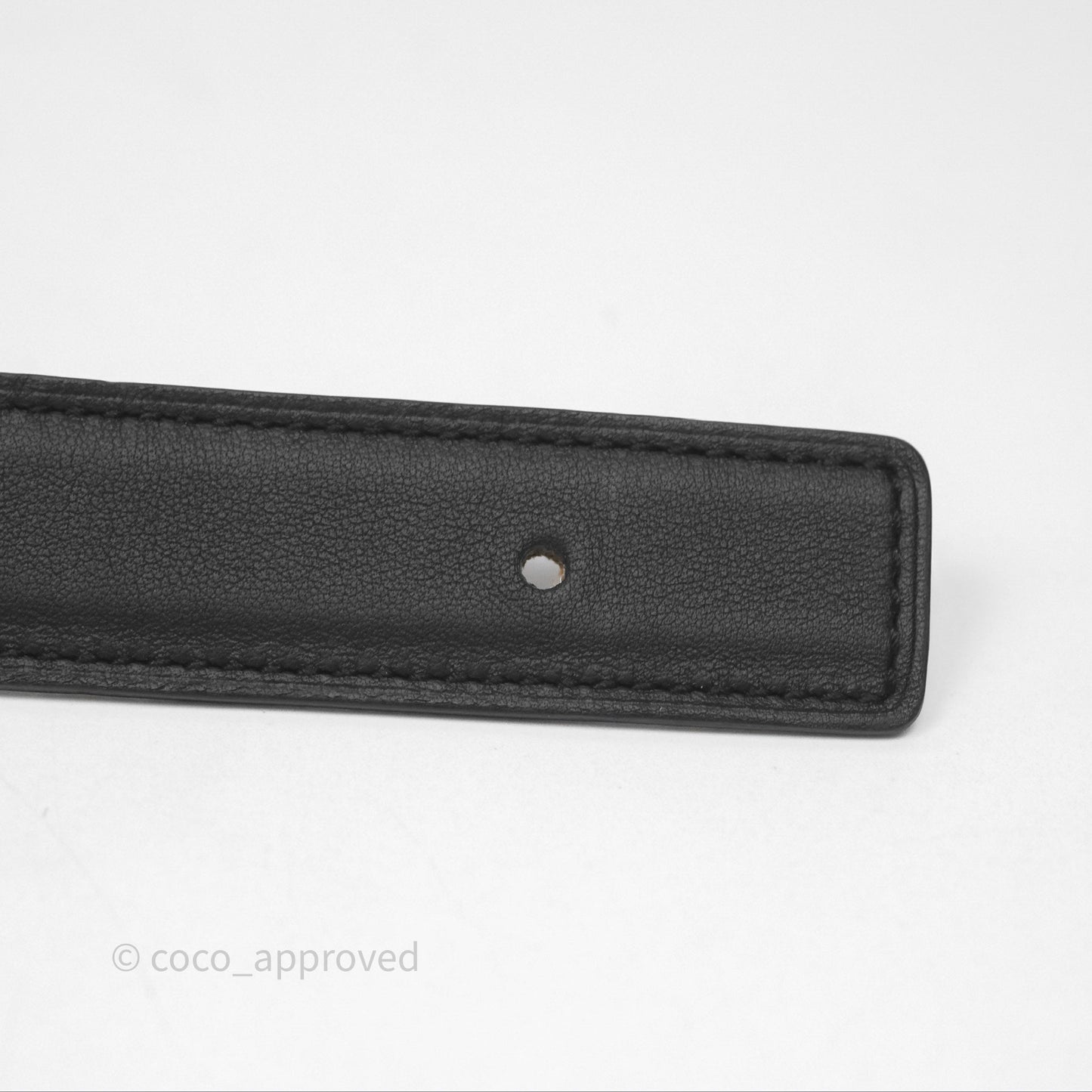 Hermès H Belt Buckle & Reversible Strap Noir/Gold Rose Gold Hardware