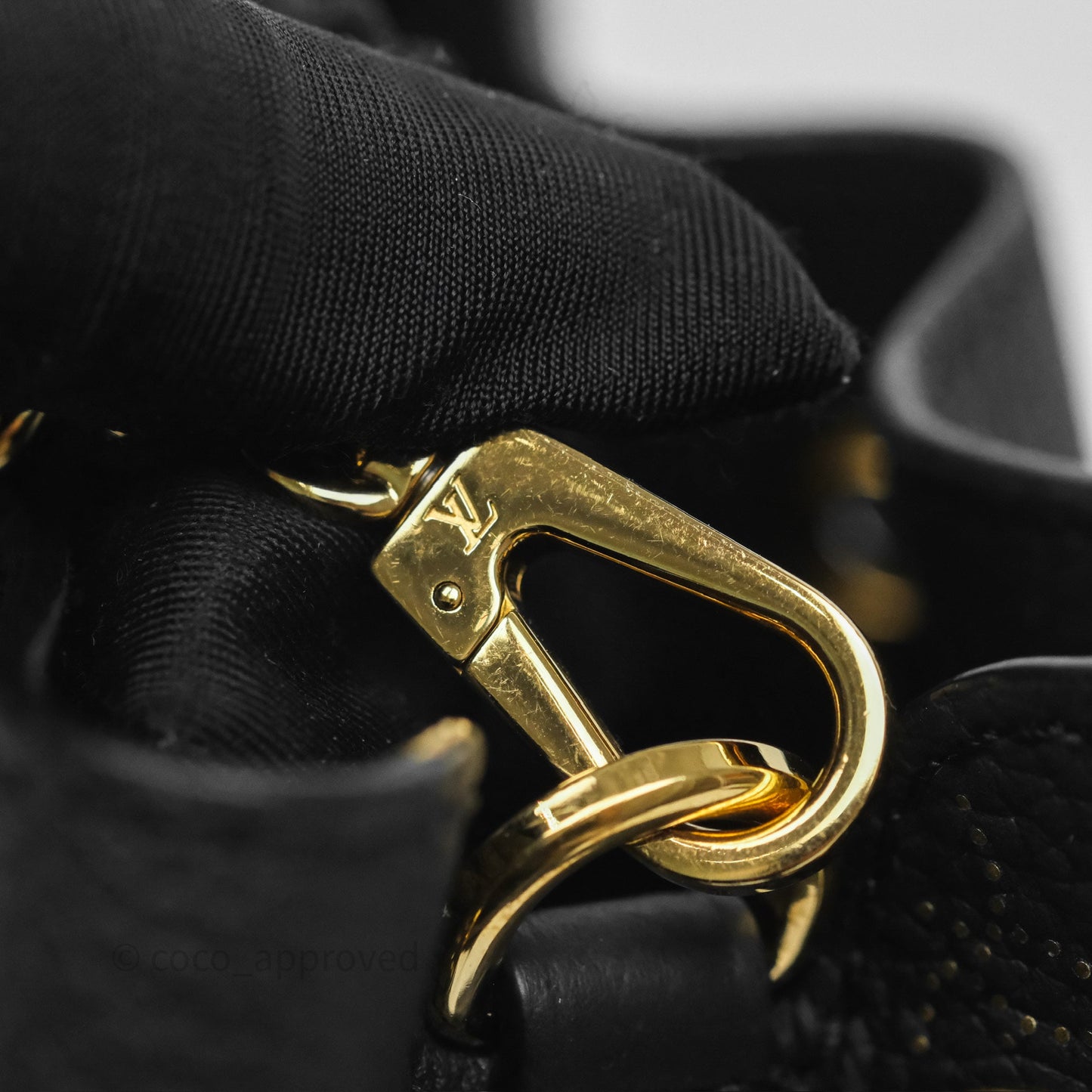 Louis Vuitton Pico Bella Mahina Black Gold