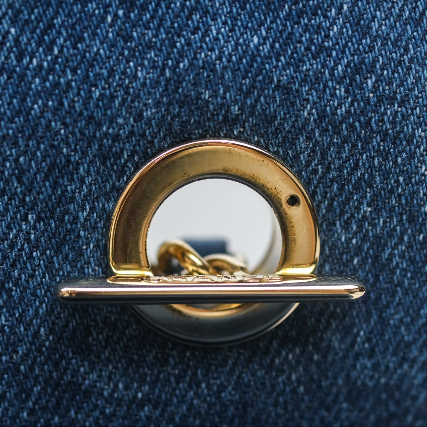 Chanel Small Trendy CC Denim Gold Hardware
