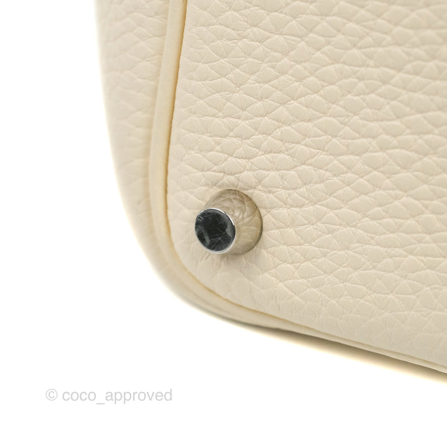 Hermès Picotin Lock 18 Nata Clemence Palladium Hardware