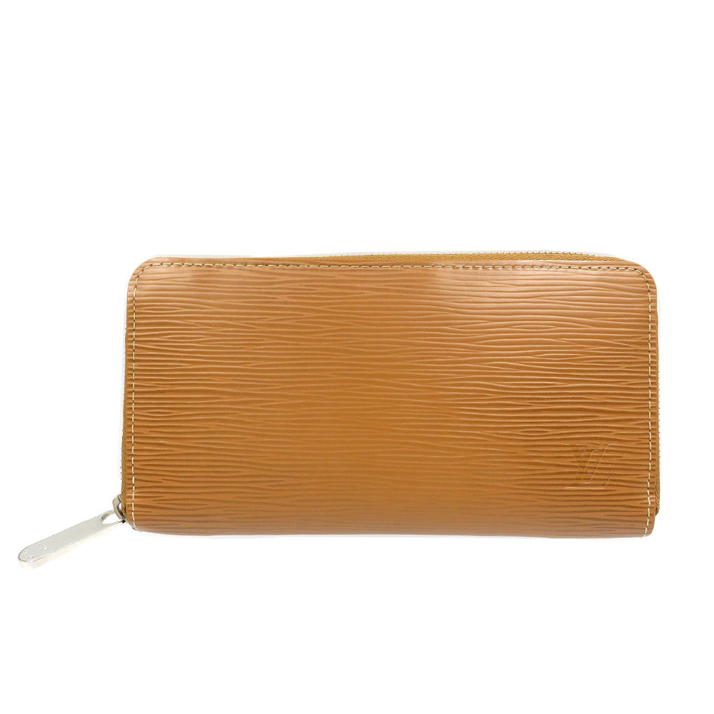 LOUIS VUITTON Long Wallet Purse Epi Leather Brown Epi Zippy wallet Women()