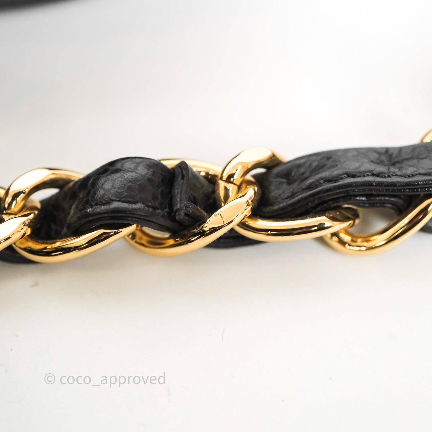 Chanel GST Black Caviar Gold Hardware