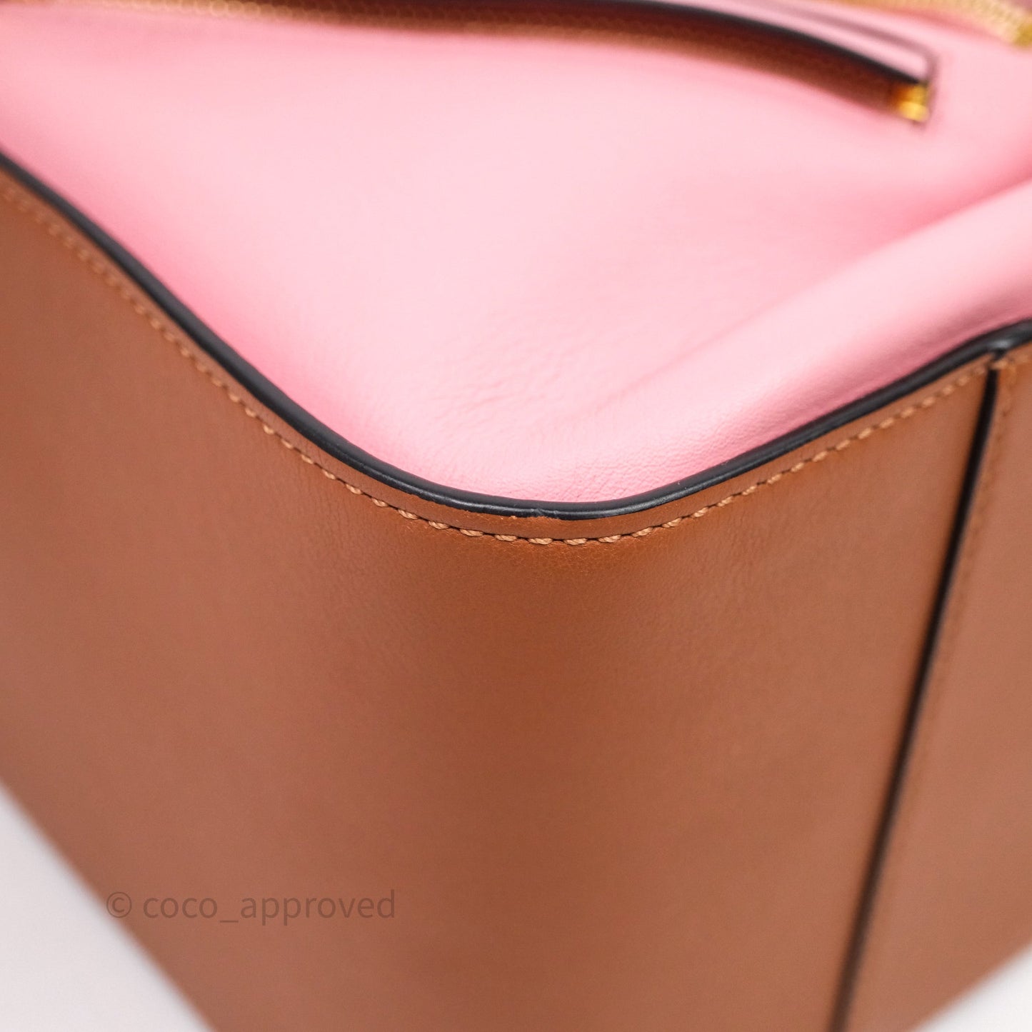 Loewe Small Hammock Shoulder Bag Pink Tan