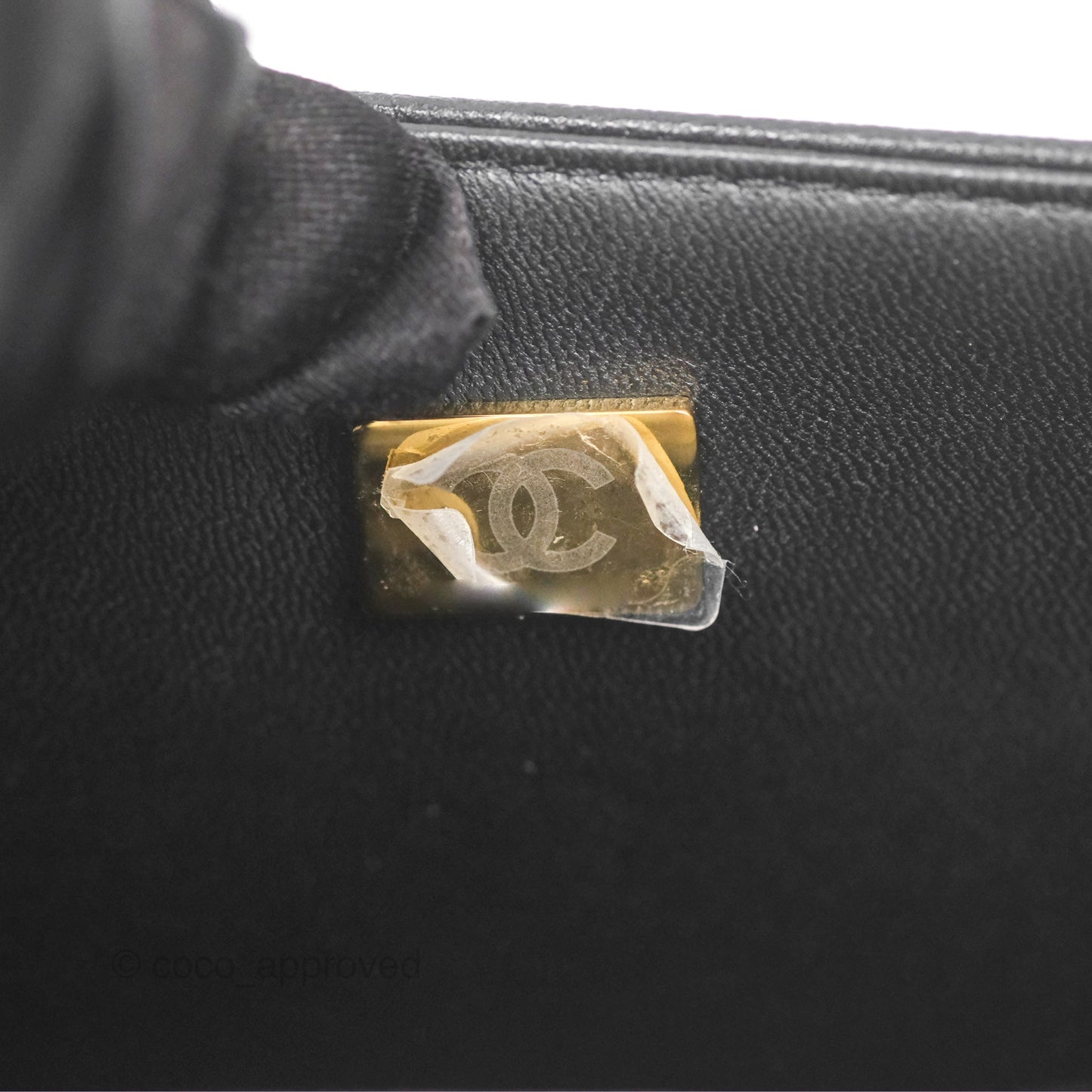 Chanel Boy Messenger Bag Black Caviar Aged Gold Hardware