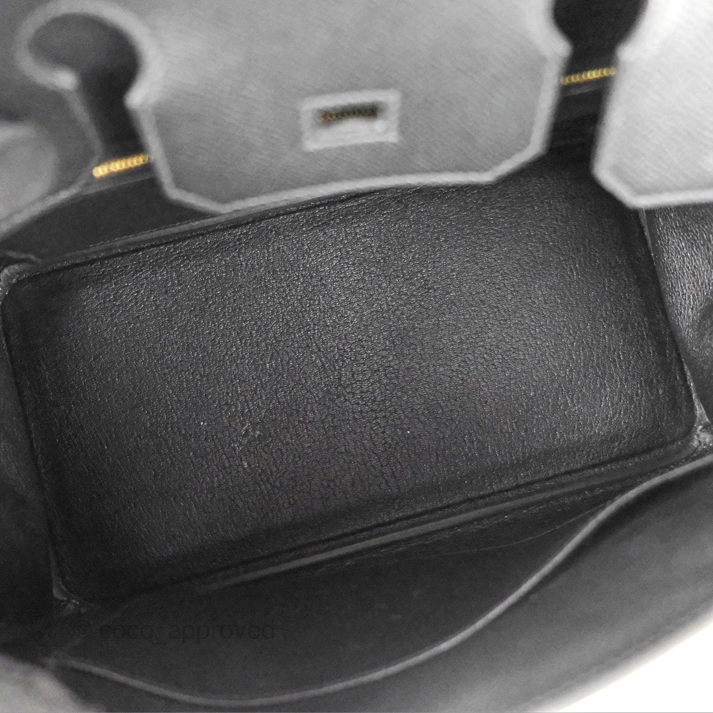 Hermès Birkin 30 Black Epsom Gold Hardware