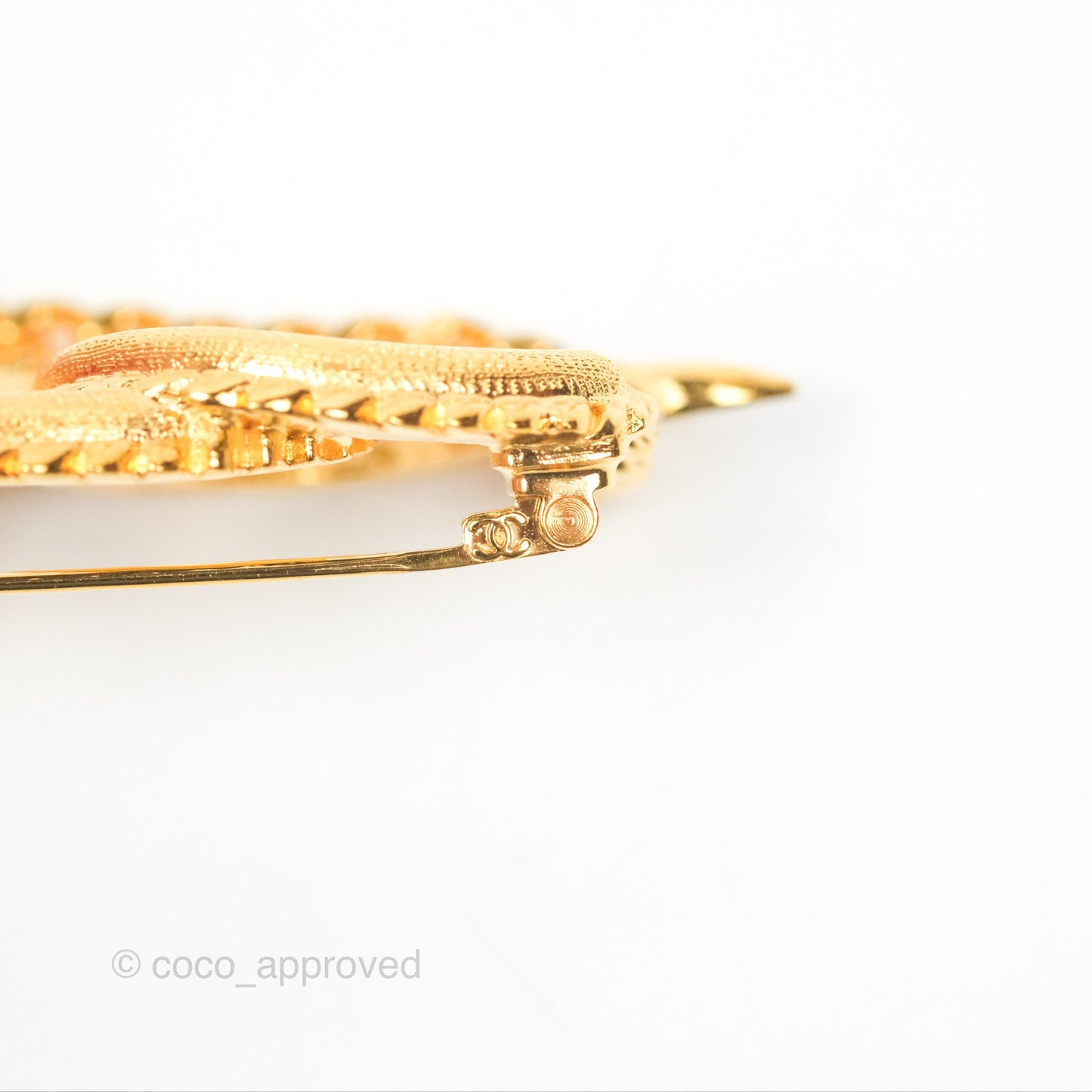 Chanel CC Dragon Chinese New Year Edition Brooch Gold Tone 24C