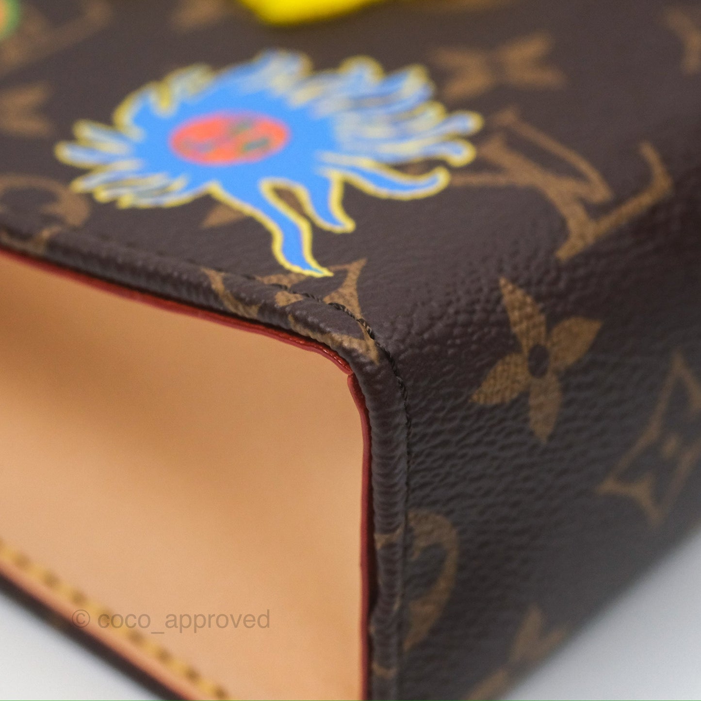 Louis Vuitton x Yayoi Kusama Toiletry Pouch on Chain Monogram Embroidered