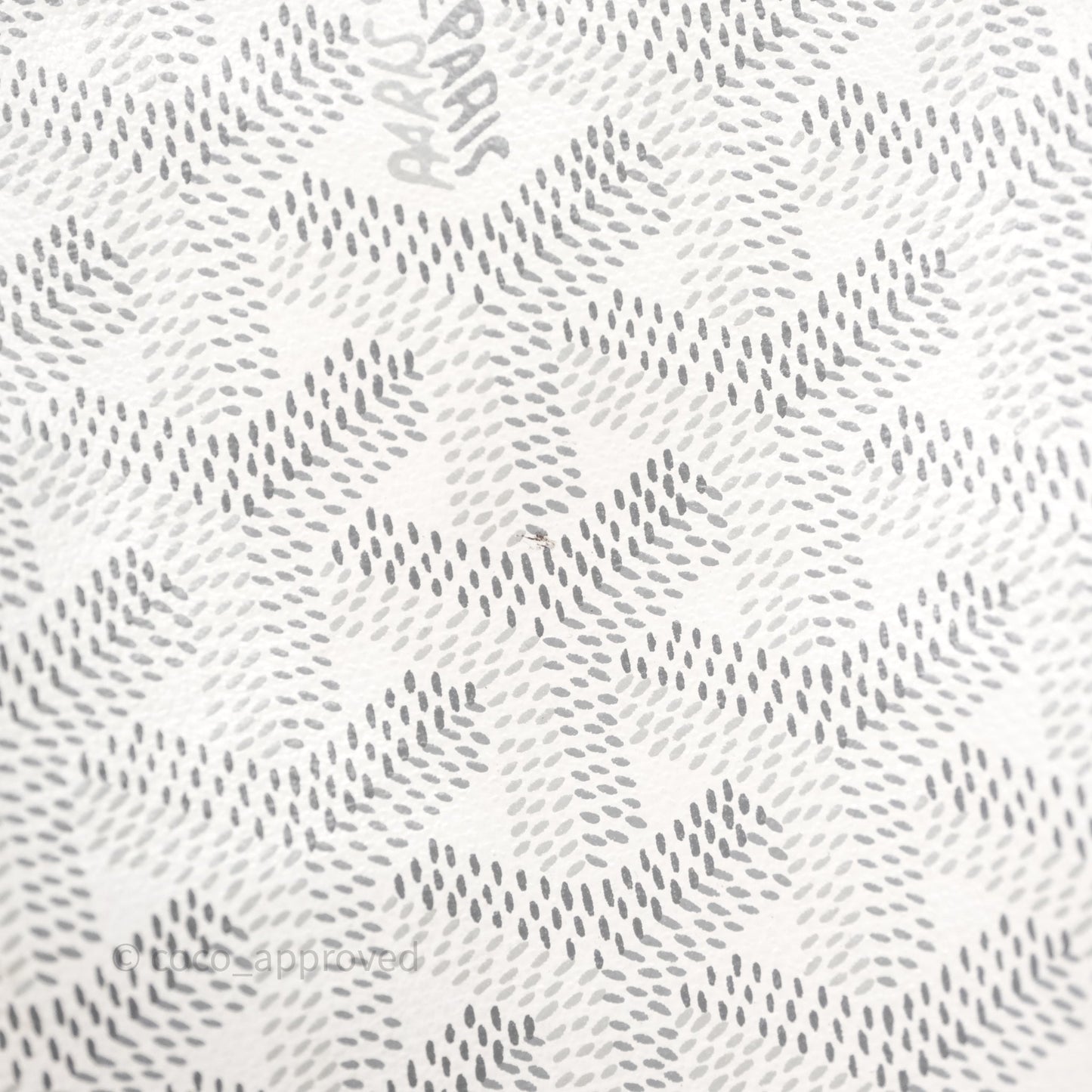 Goyard Bohème Hobo Bag PM White Goyardine Canvas