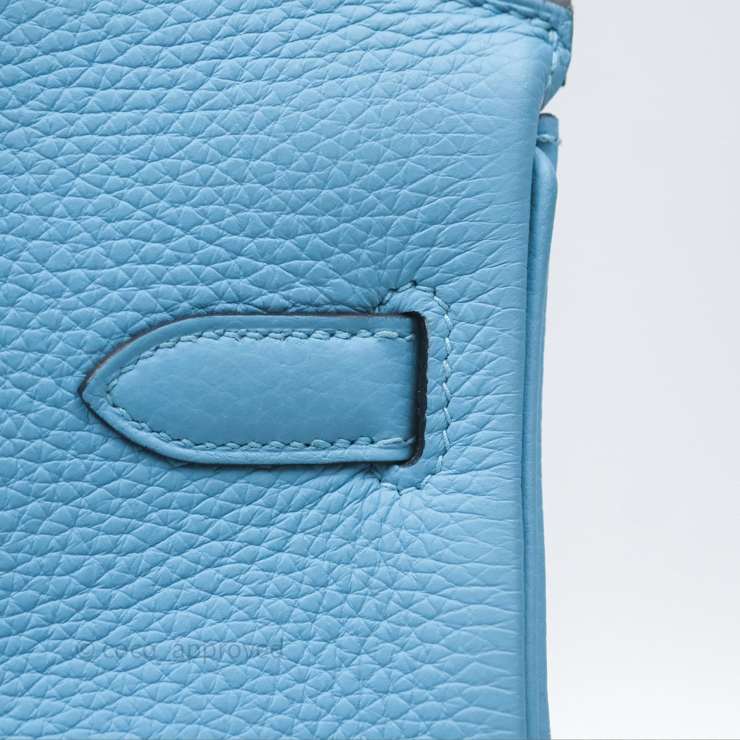 Hermès Birkin 30 Bleu De Nord Togo Palladium Hardware