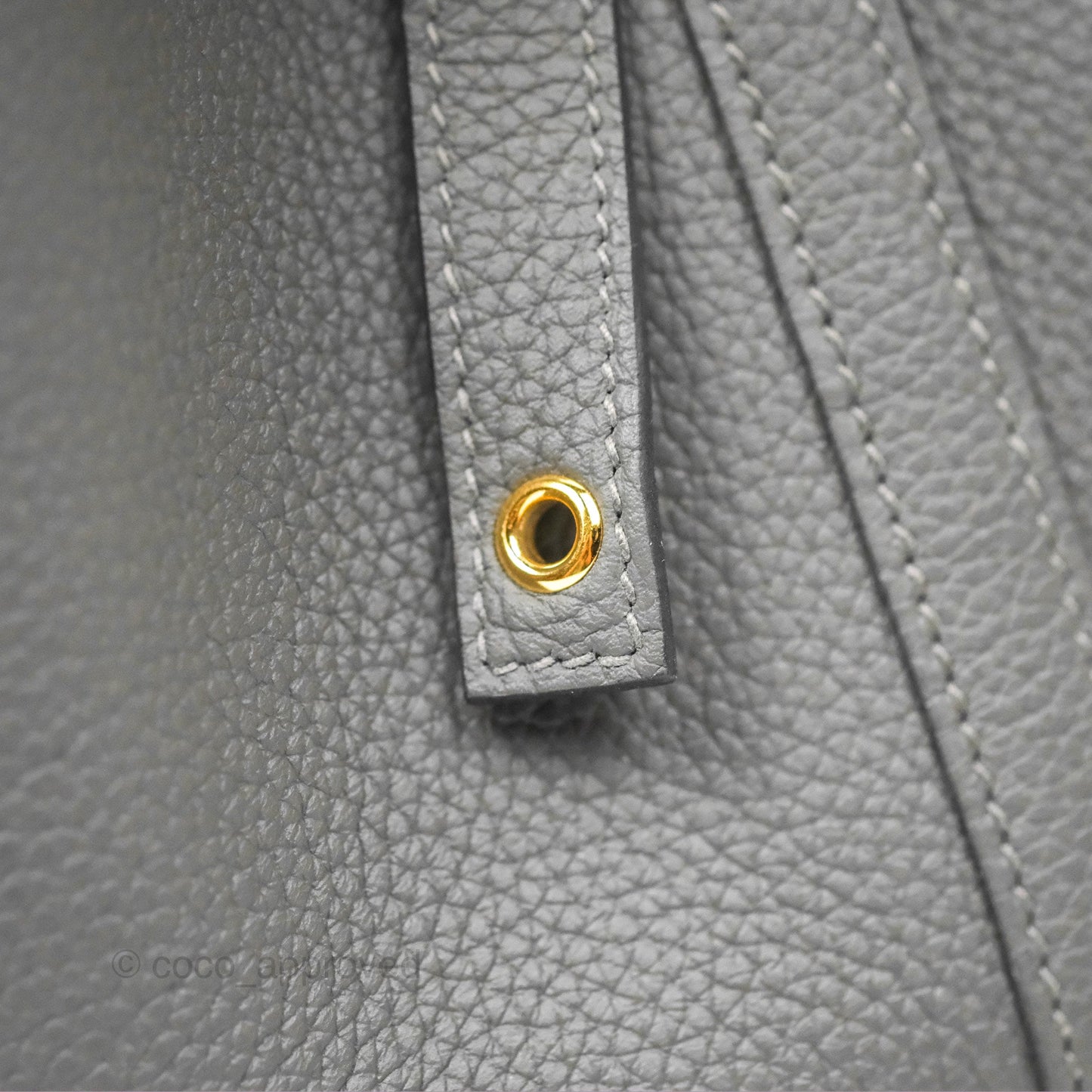 Hermès Picotin 22 Graphite Taurillon Maurice Gold Hardware