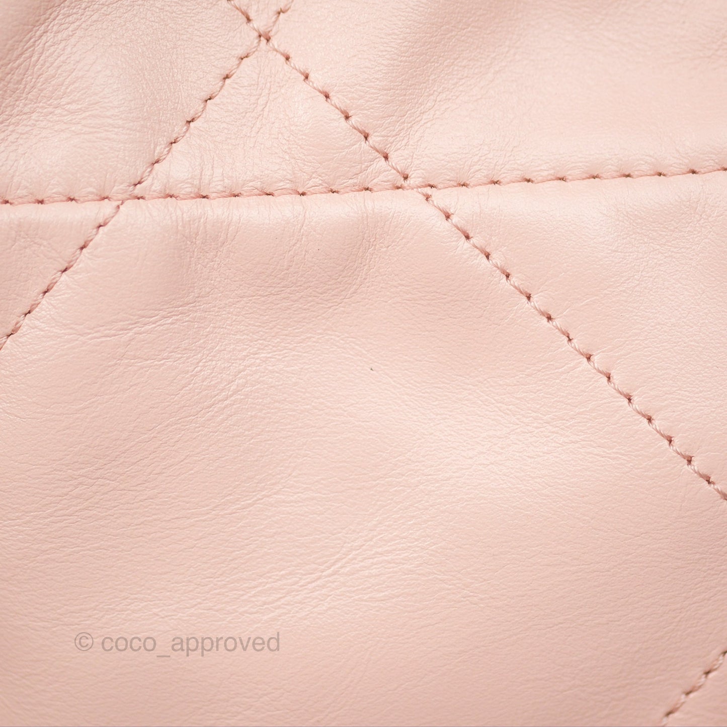 Chanel 22 Small Quilted Pink Shiny Crumpled Calfskin Aged Gold Hardware