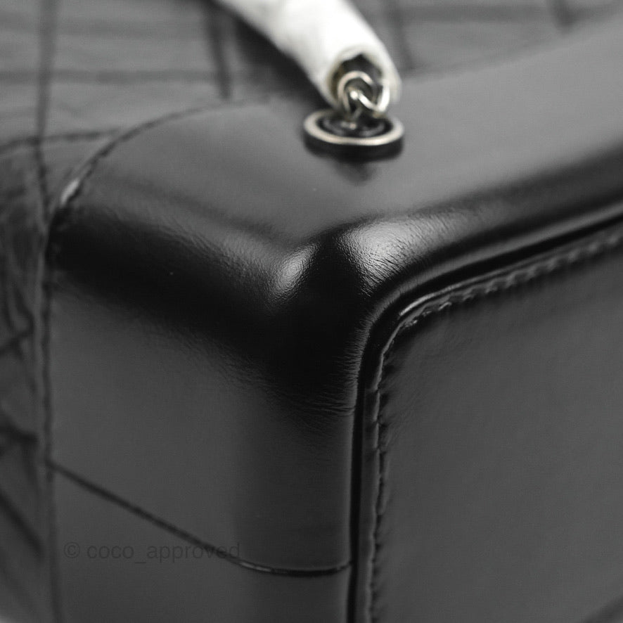 Chanel Small Gabrielle Backpack Black Aged Calfskin