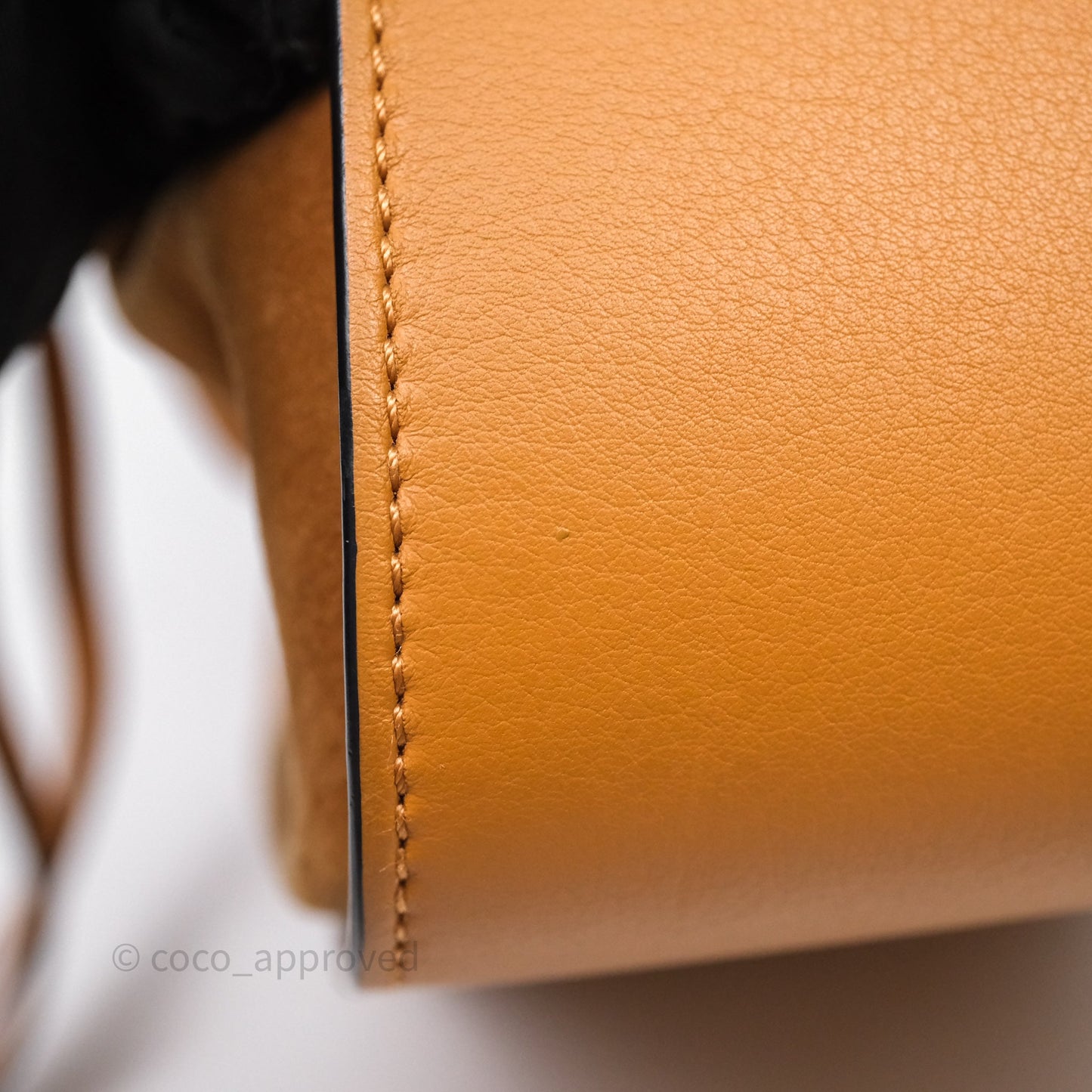 Loewe Small Hammock Drawstring Light Caramel Calfskin