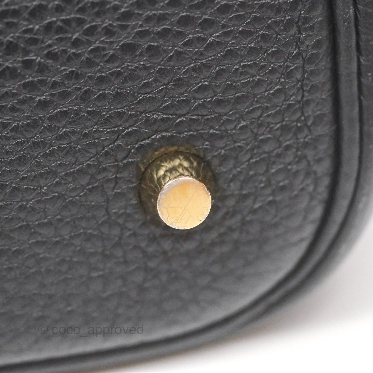 Hermès Picotin 22 Black Noir 89 Clemence Gold Hardware