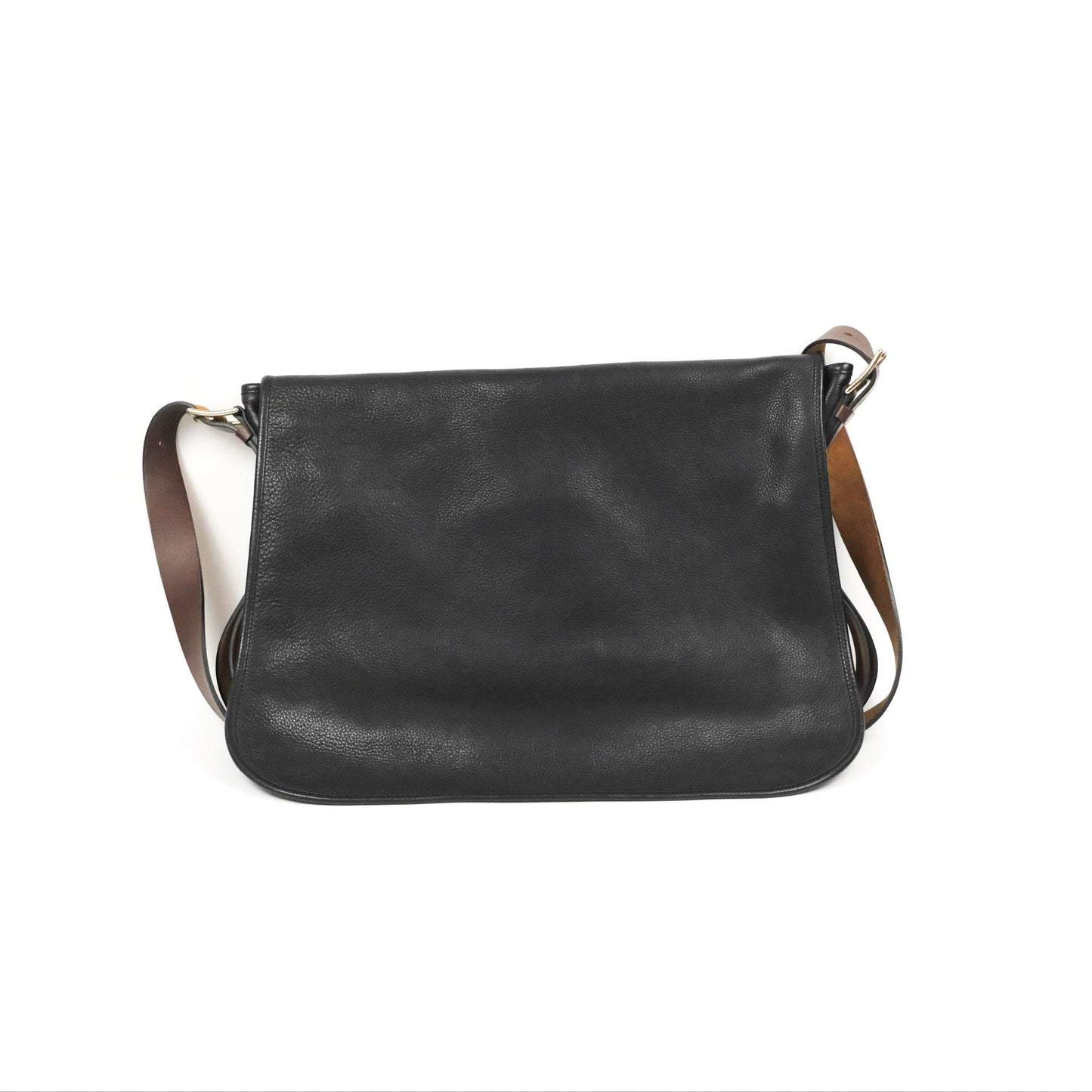 Hermès Men's Barda 43 Messenger Bag Black Ebene Alamo