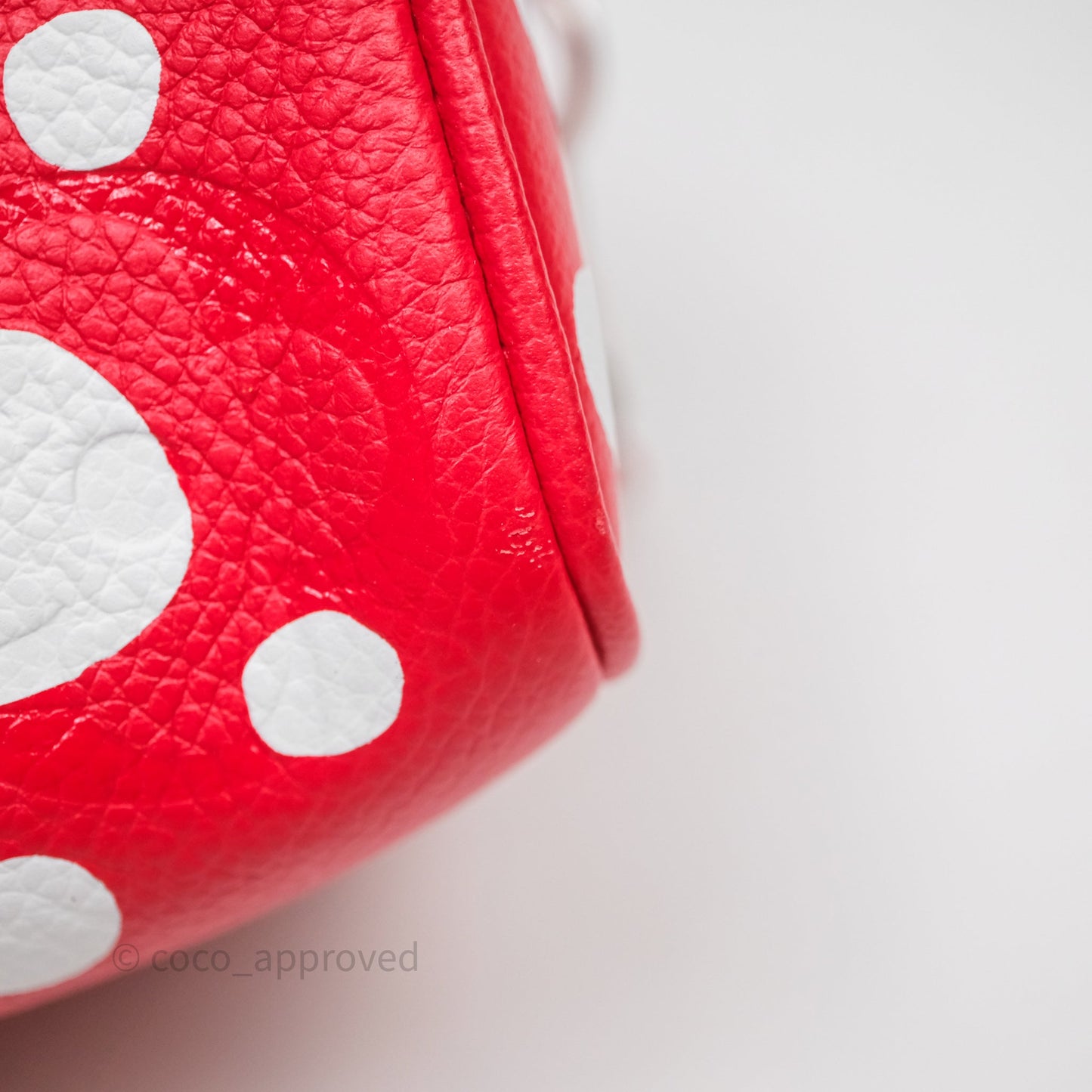 Louis Vuitton x Yayoi Kusama Speedy Bandoulière 20 Red
