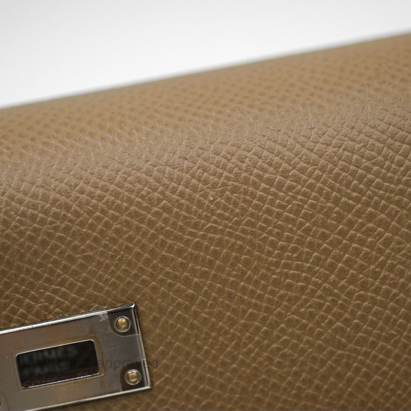 Hermès Kelly To Go Wallet Etoupe 18 Epsom Palladium Hardware