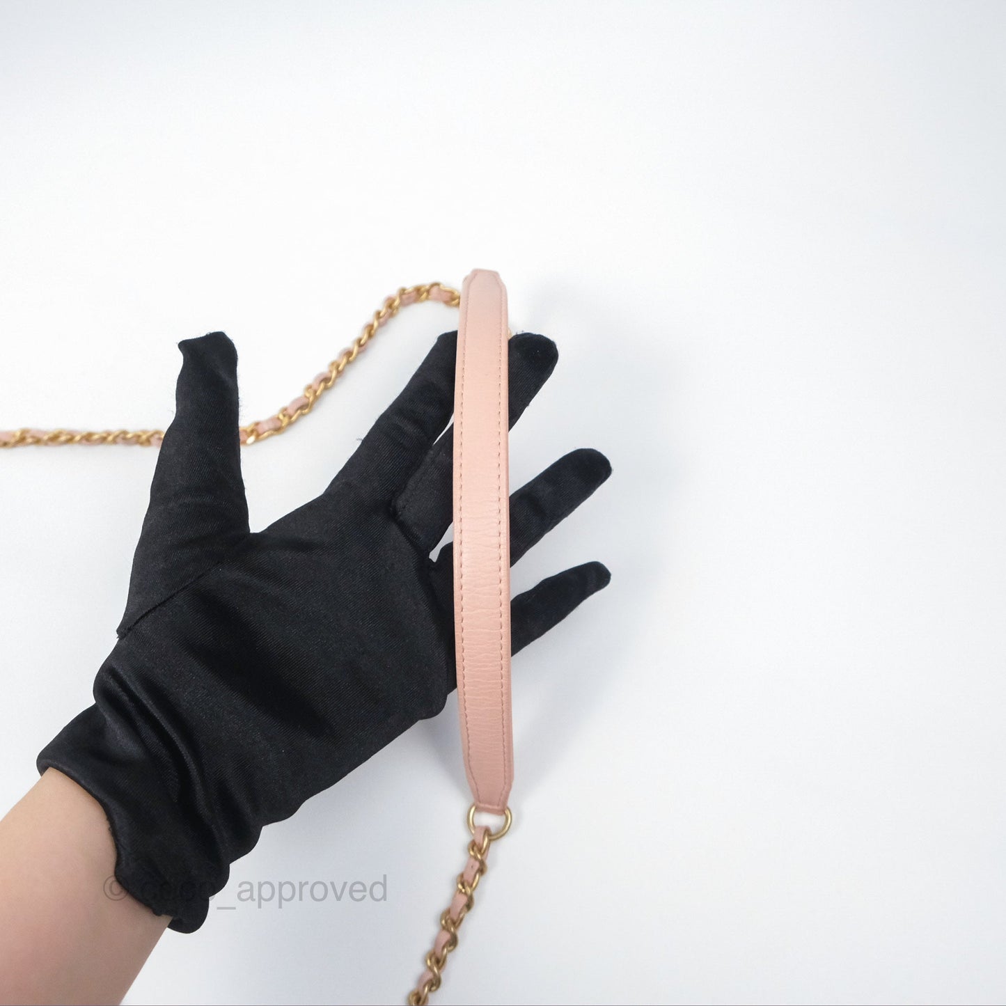 Chanel Quilted Top Handle Drawstring Bucket Bag Calfskin Tweed Pink Aged Gold Hardware