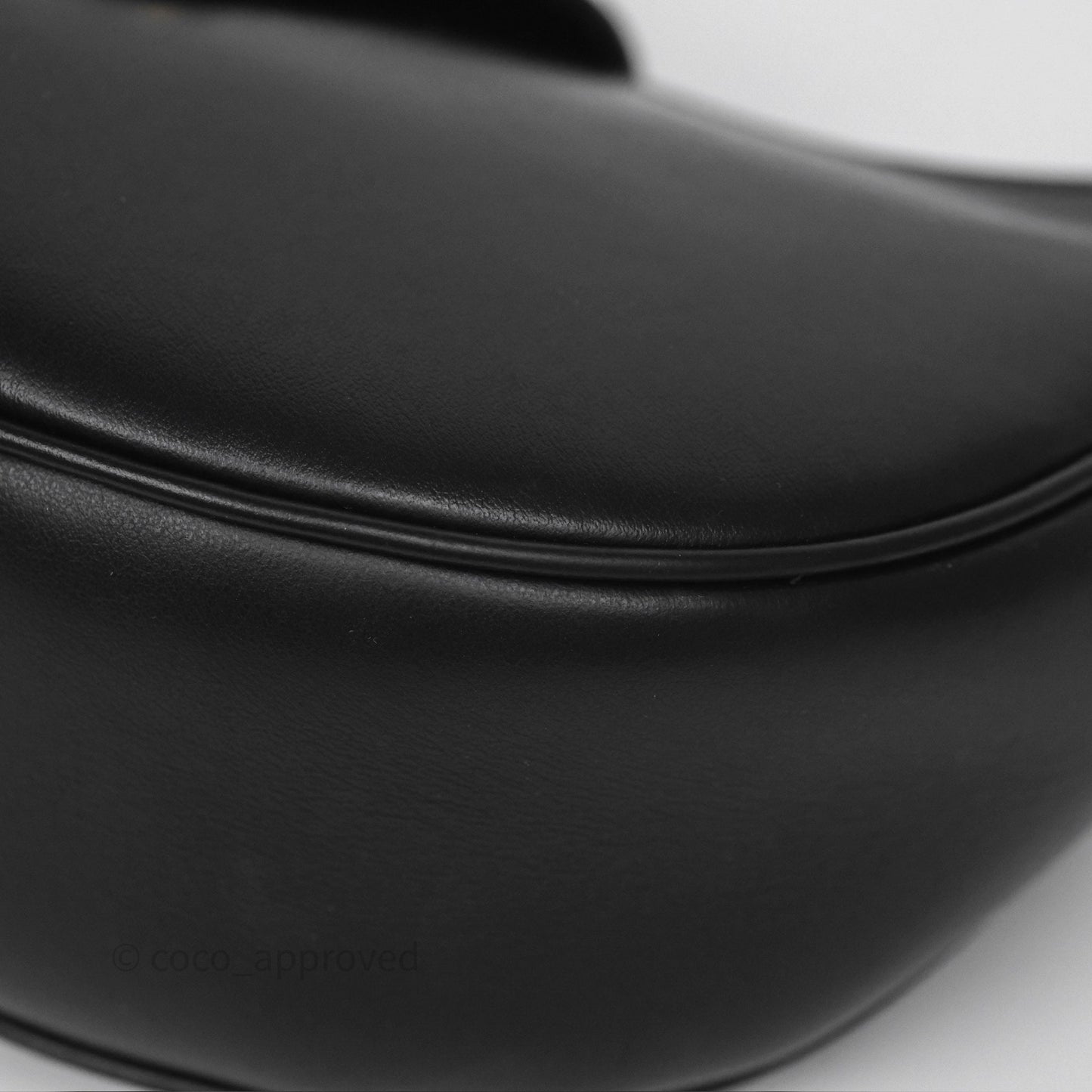 Celine Medium Ava Triomphe Bag Black Smooth Calfskin