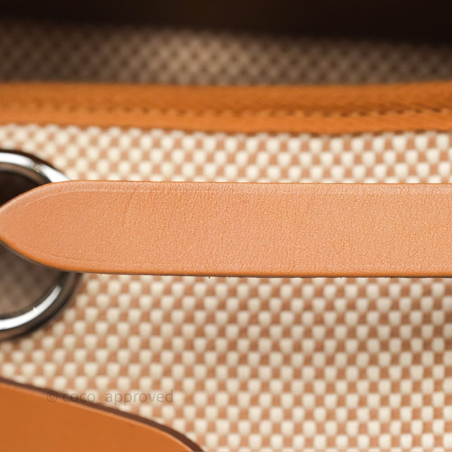 Hermès Herbag Zip 31 Ecru/Beige/Natural Canvas Palladium Hardware