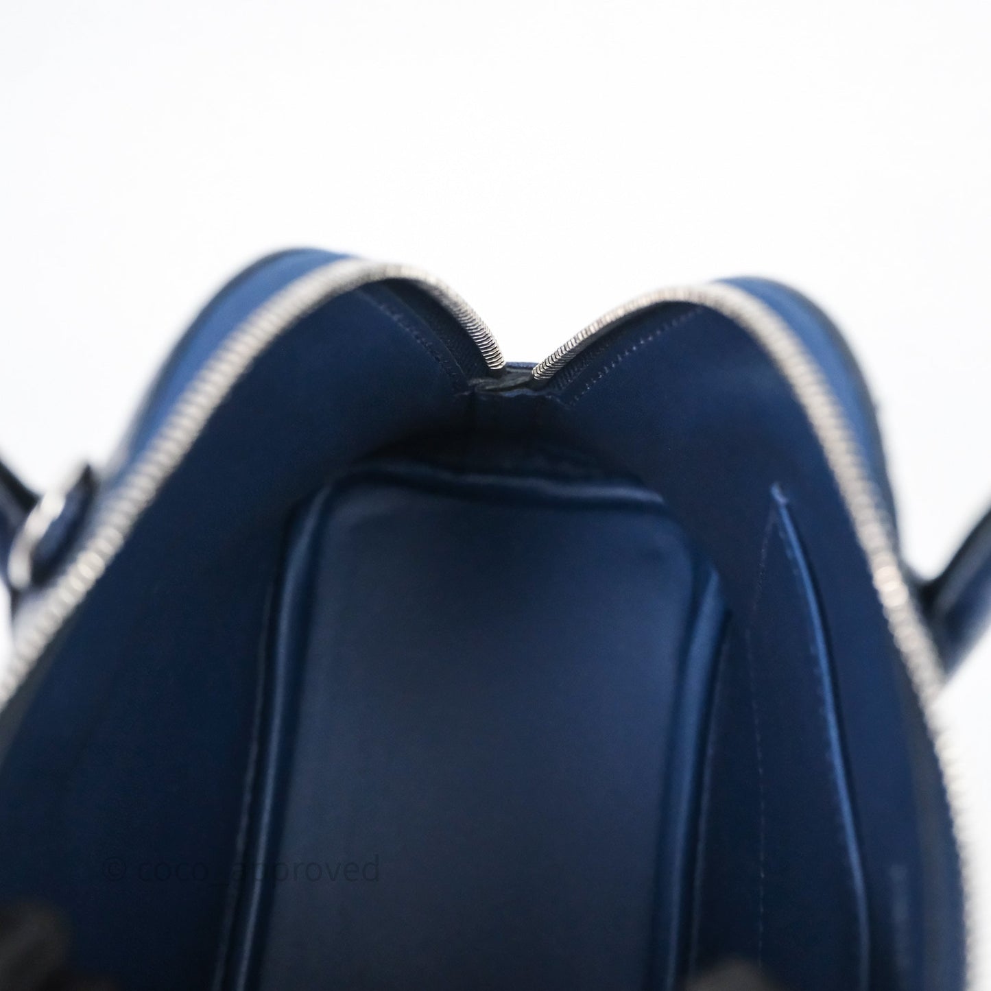 Hermès Bolide Mini 1923 Bleu Chèvre Mysore Palladium Hardware