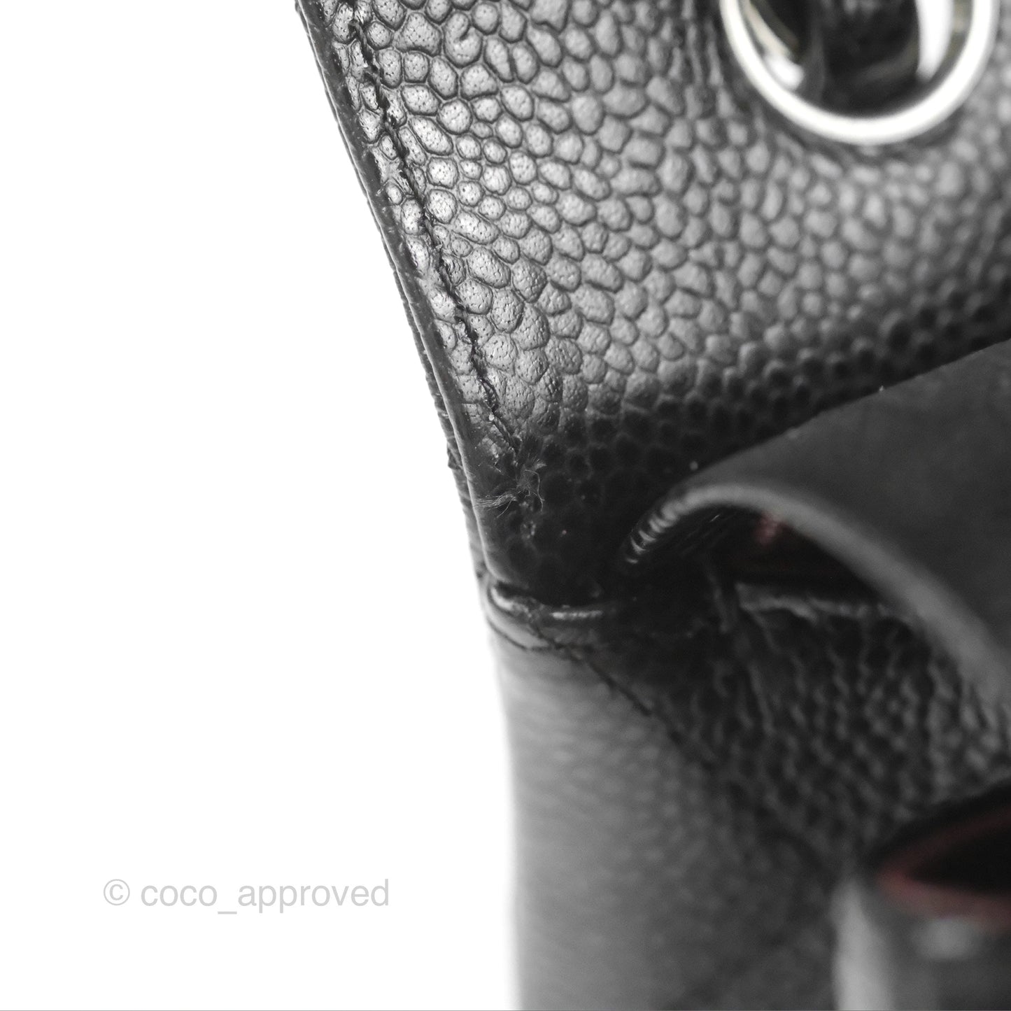 Chanel Jumbo Double Flap Black Caviar Silver Hardware⁣⁣