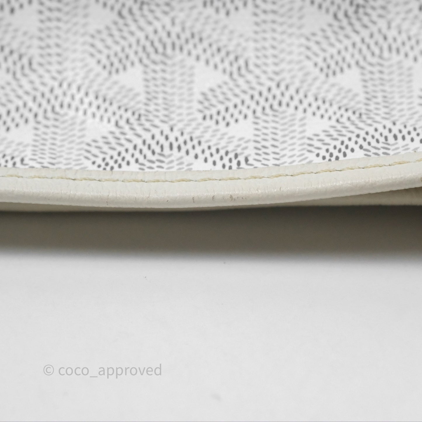 Goyard Saint Louis Tote Bag GM Blanc White