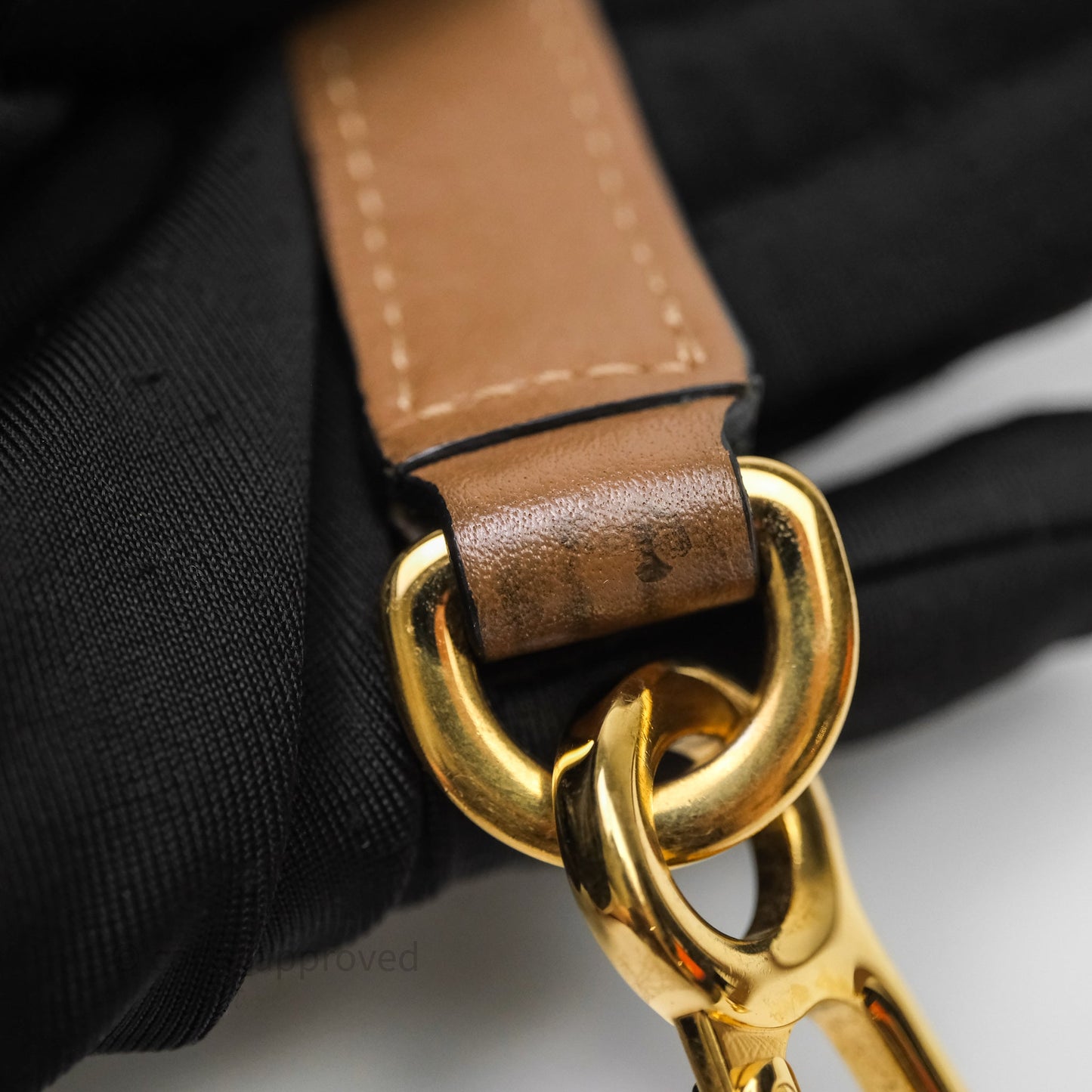 Loewe Small Puzzle Bag Sand Mink Grained Calfskin Gold Hardware