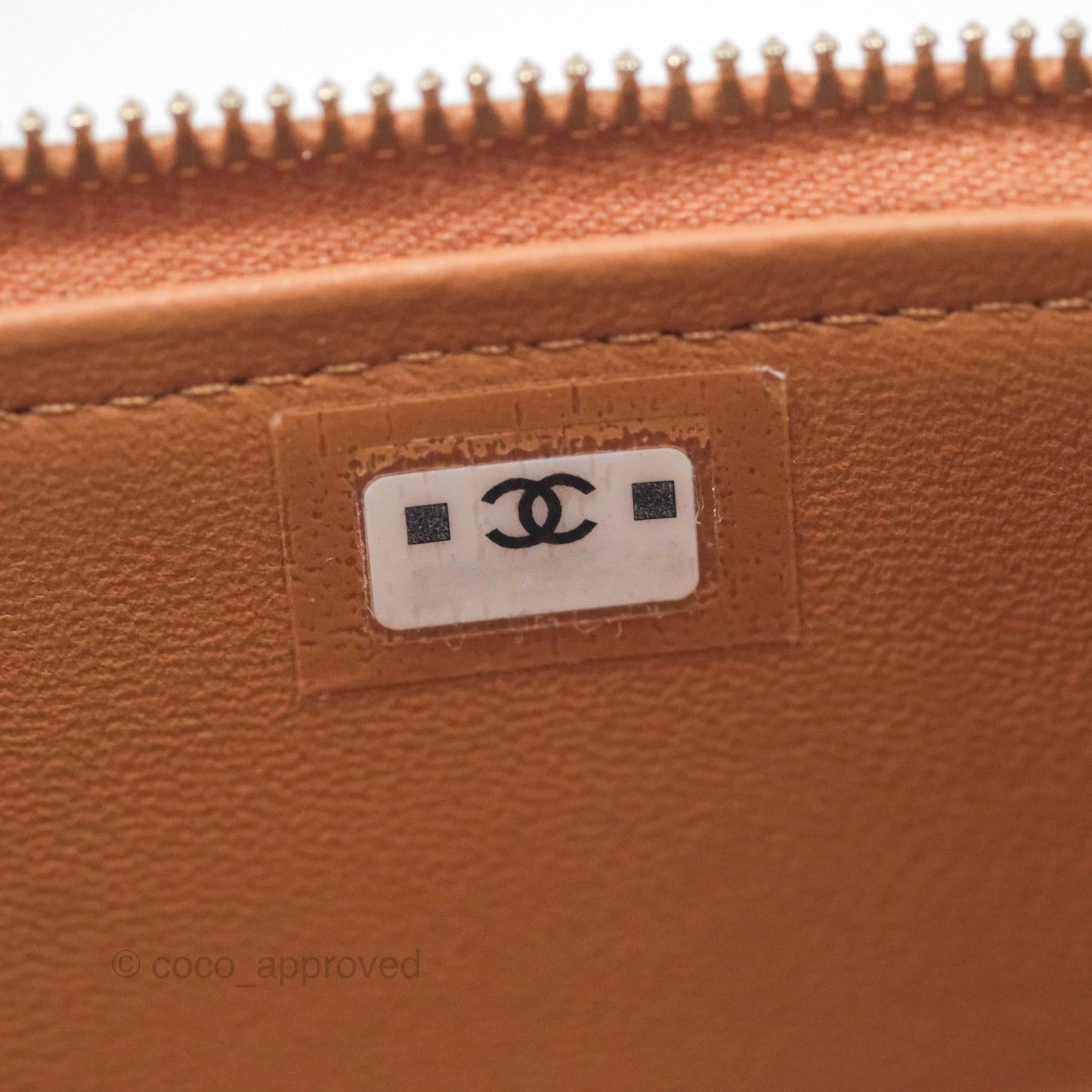 Chanel Vanity Rectangular Top Handle Beige Lambskin Gold Hardware