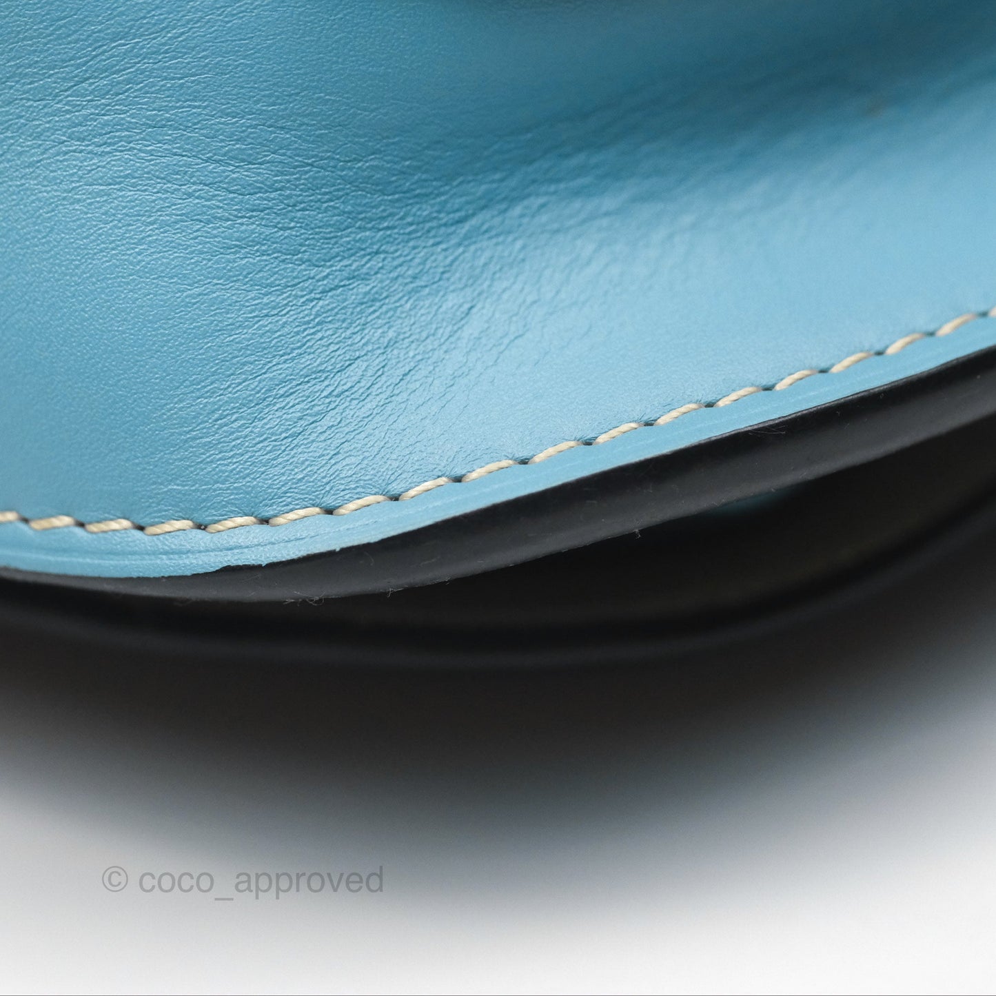 Loewe Small Gate Bag Smooth Calfskin in Black and Blue