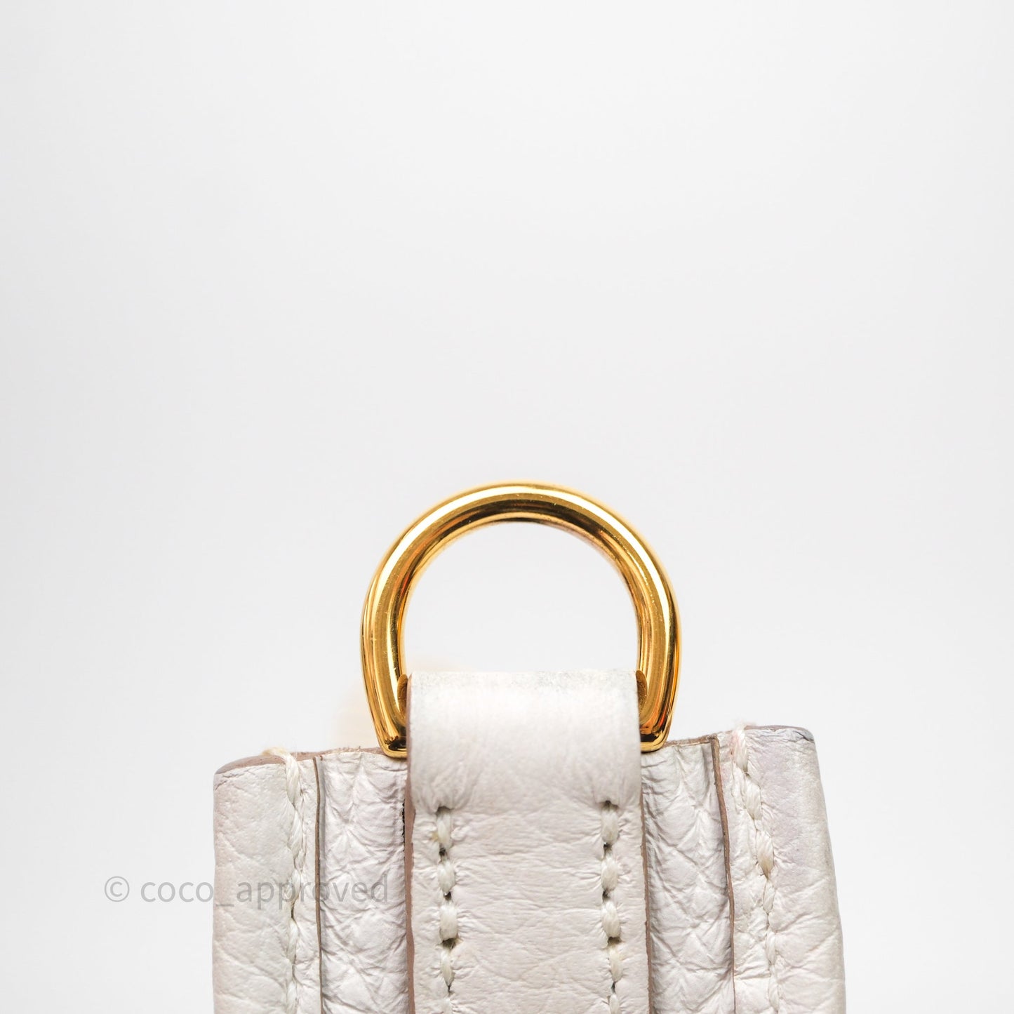 Hermès Mini Evelyne 16 Gris Pale M4 Clemence Gold Hardware