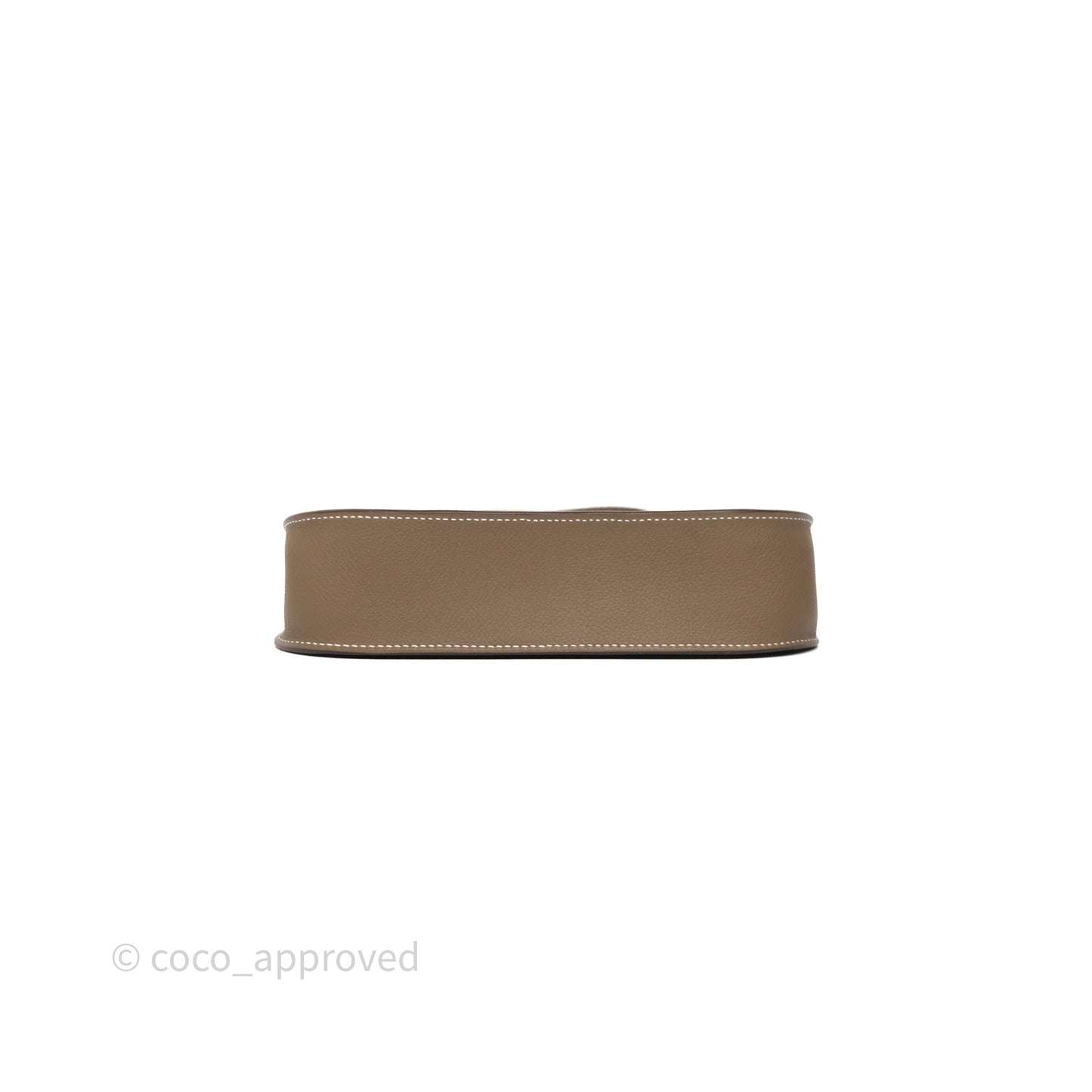Hermès Mini Jypsiere Etoupe 18 Evercolor Gold Hardware