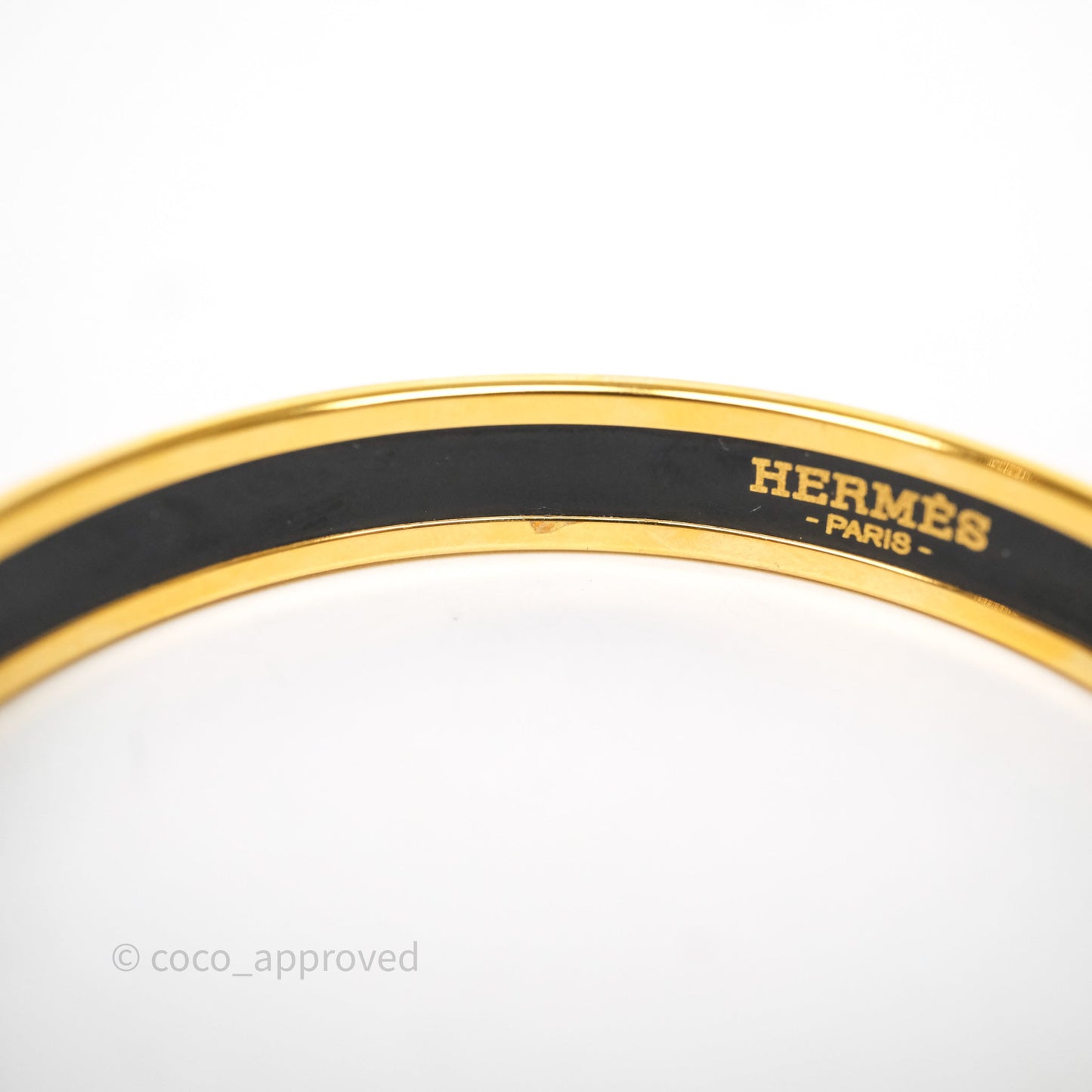 Hermès Bangle Blue Gold Hardware