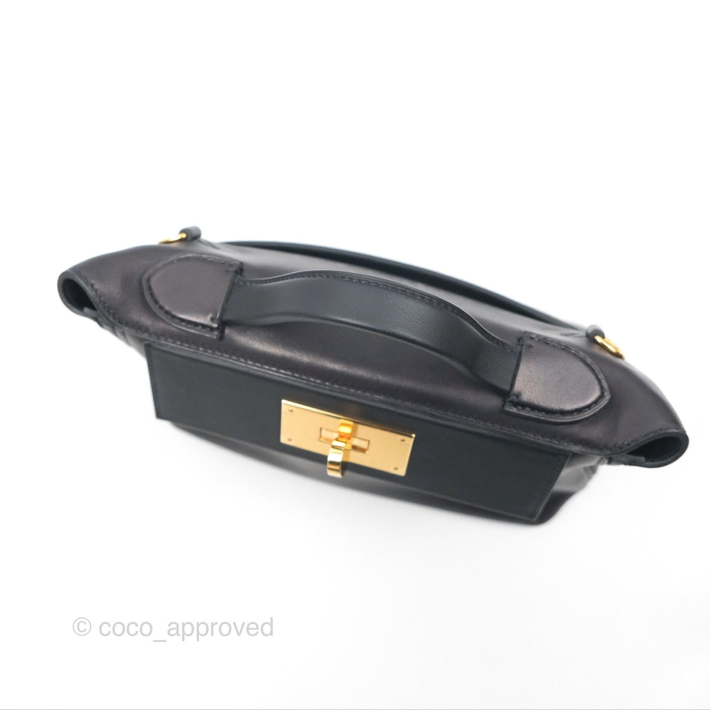 Hermès 24/24 21 Mini Black Swift Gold Hardware